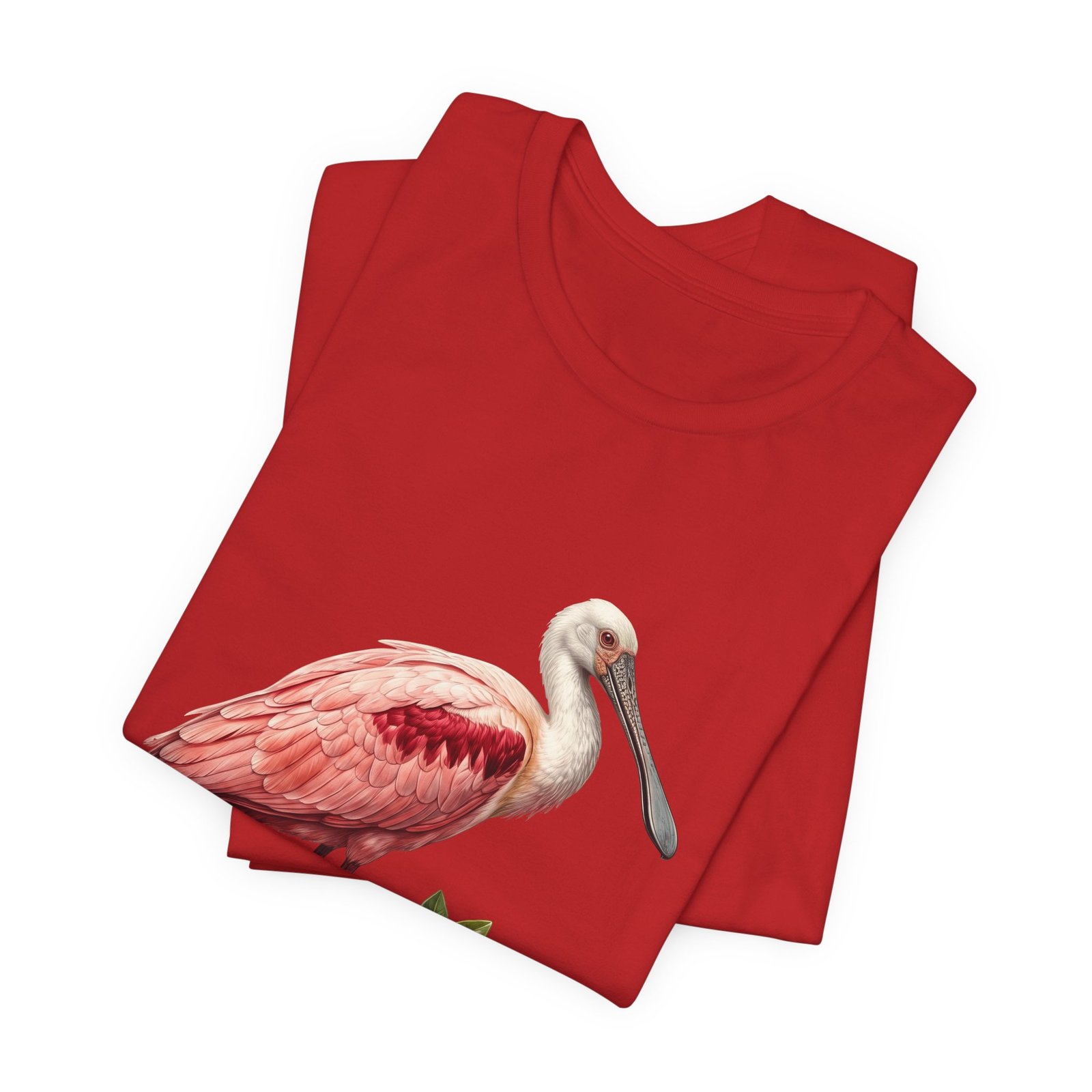 Roseate Spoonbill Bird Wildlife Coastal Wetland Nature Graphic Tee - Image 47