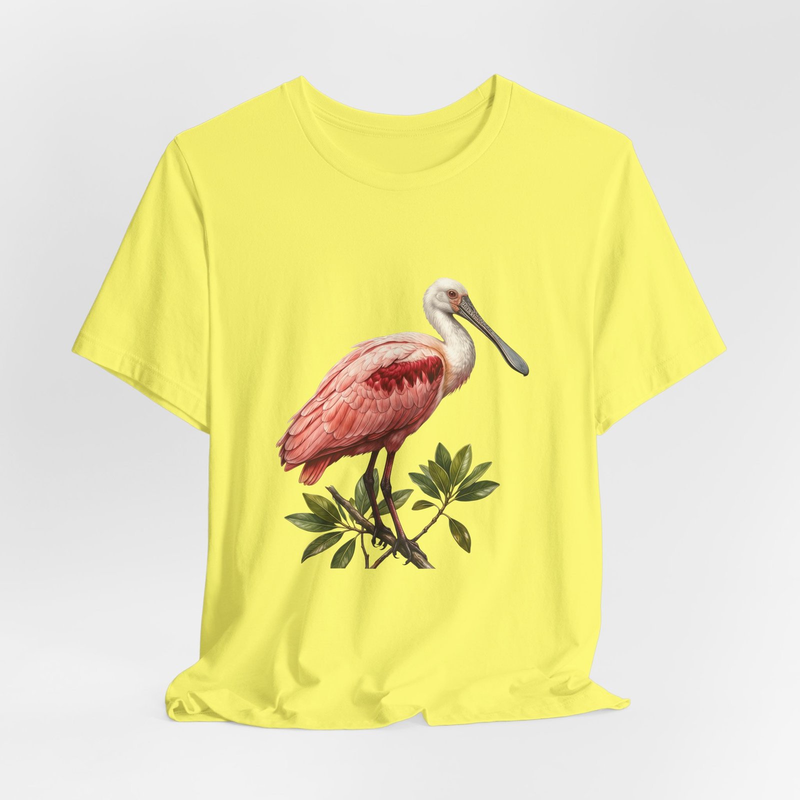 Roseate Spoonbill Bird Wildlife Coastal Wetland Nature Graphic Tee - Image 20