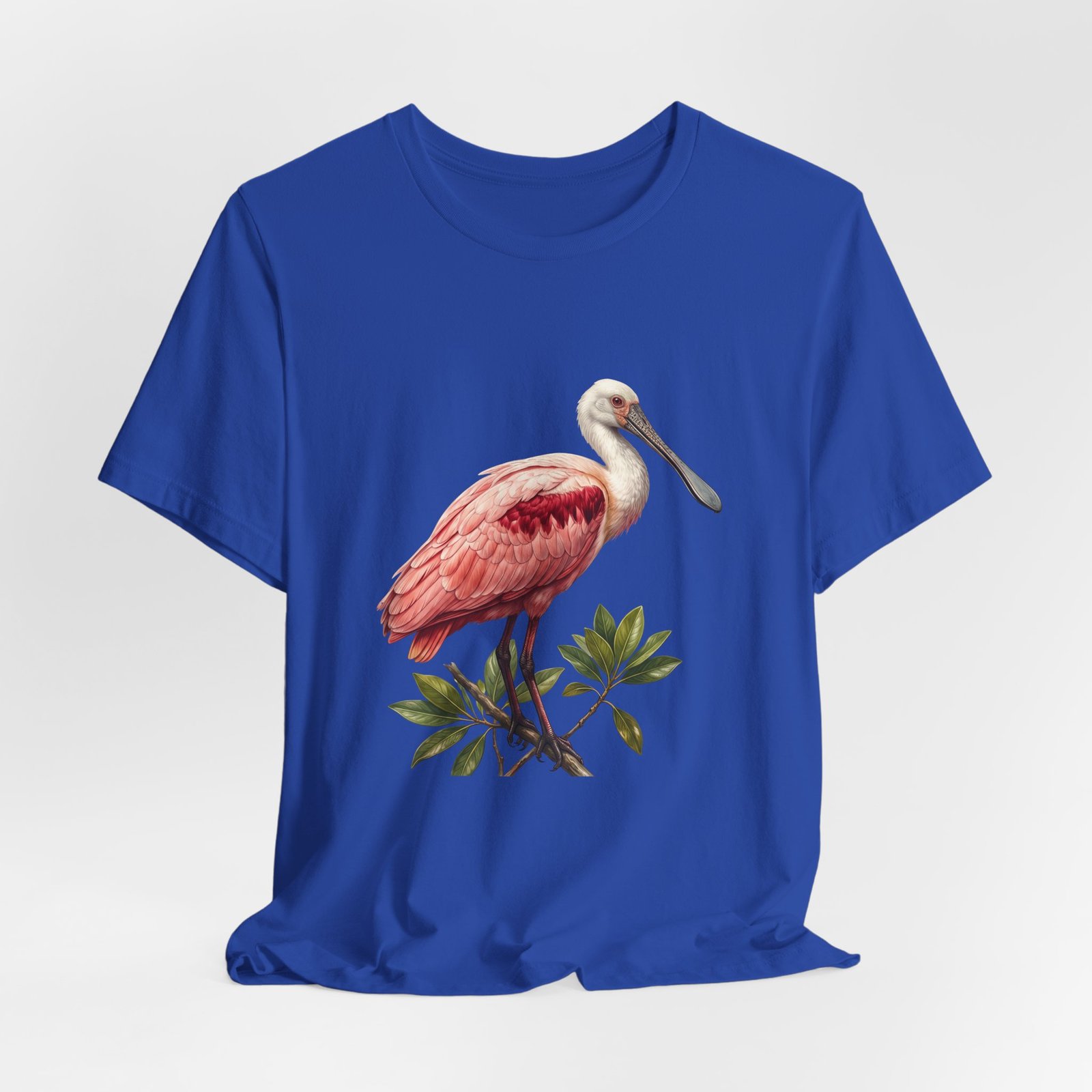 Roseate Spoonbill Bird Wildlife Coastal Wetland Nature Graphic Tee - Image 32