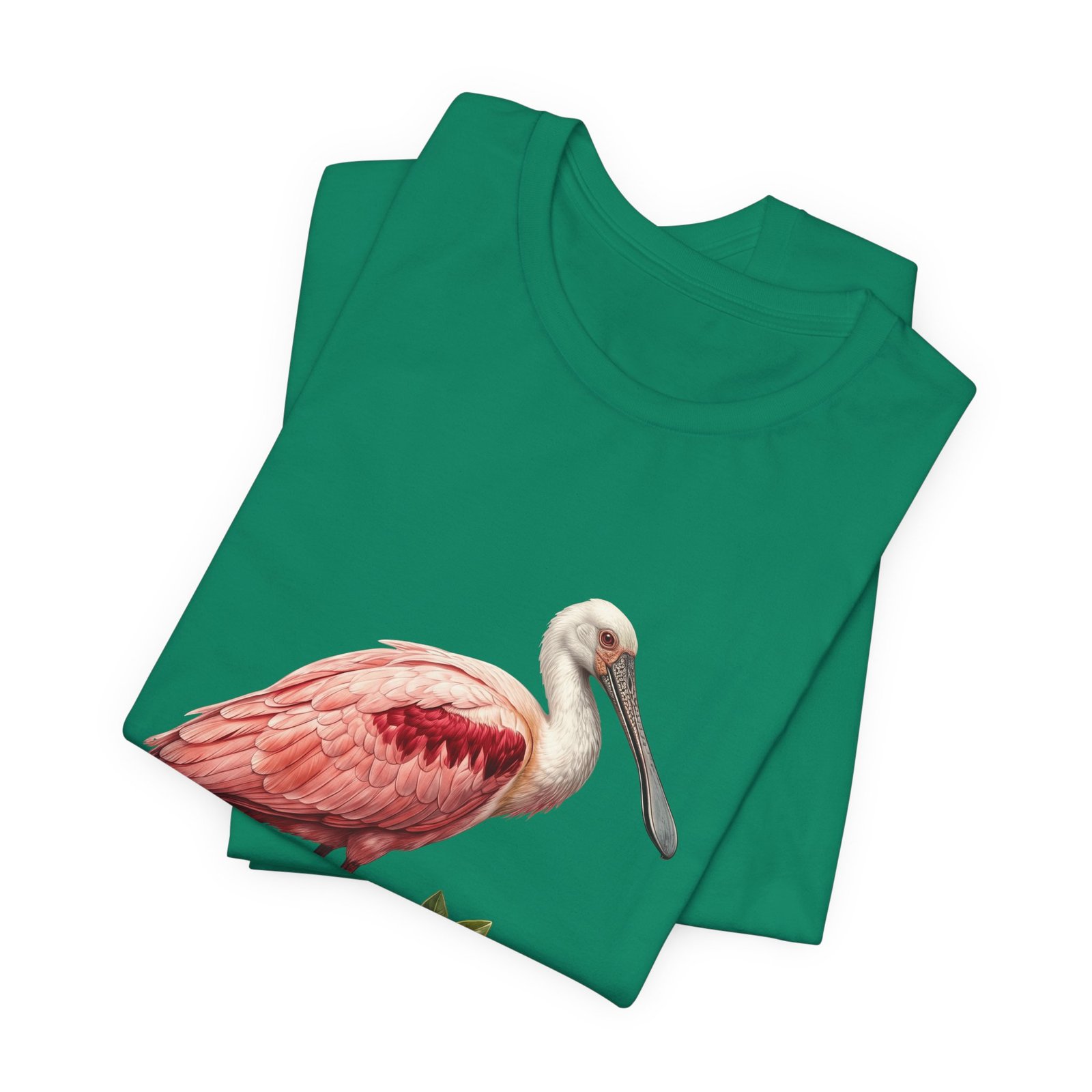Roseate Spoonbill Bird Wildlife Coastal Wetland Nature Graphic Tee - Image 27