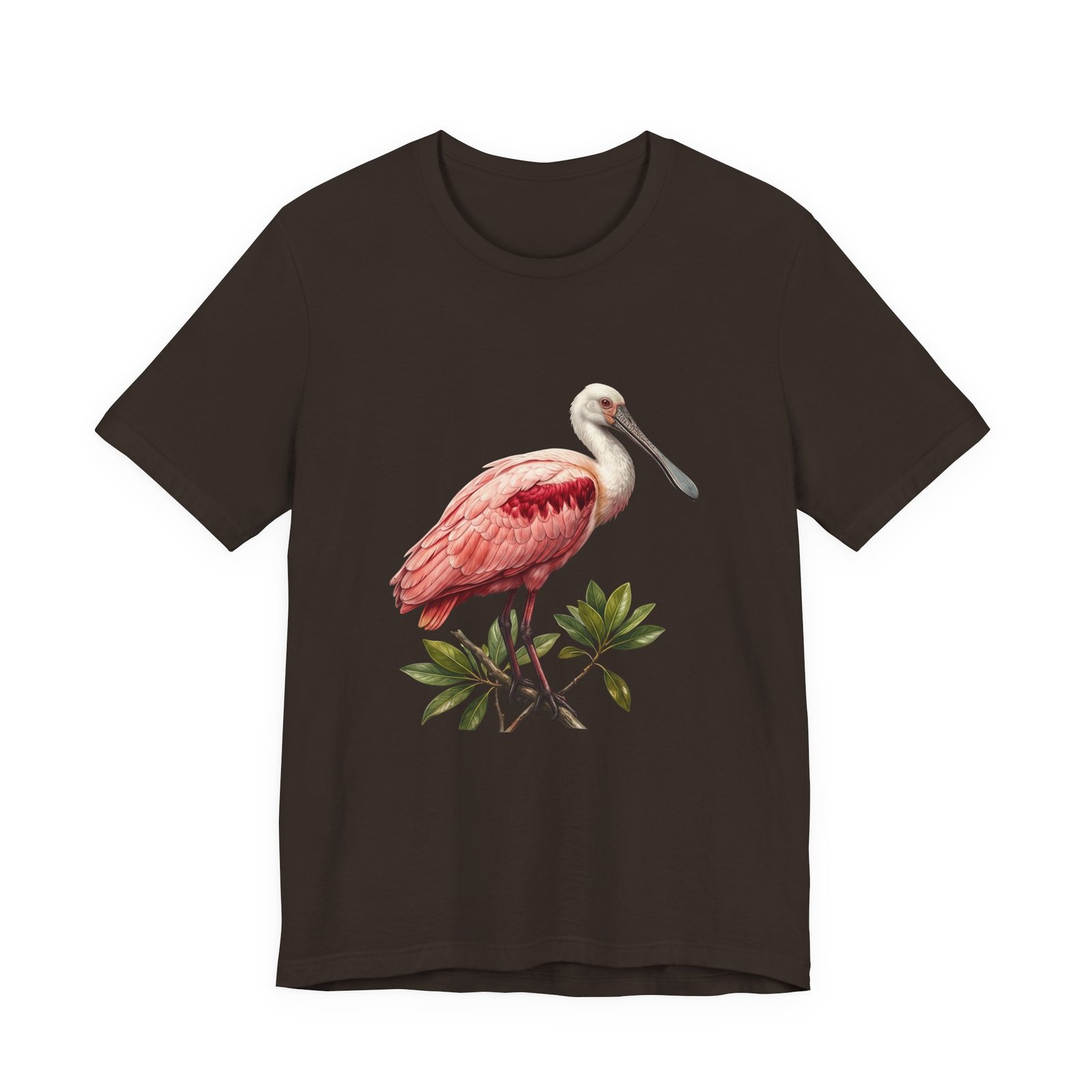 Roseate Spoonbill Bird Wildlife Coastal Wetland Nature Graphic Tee - Image 9