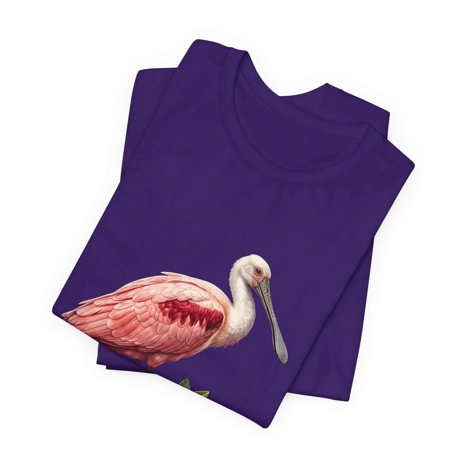 Roseate Spoonbill Bird Wildlife Coastal Wetland Nature Graphic Tee - Image 39