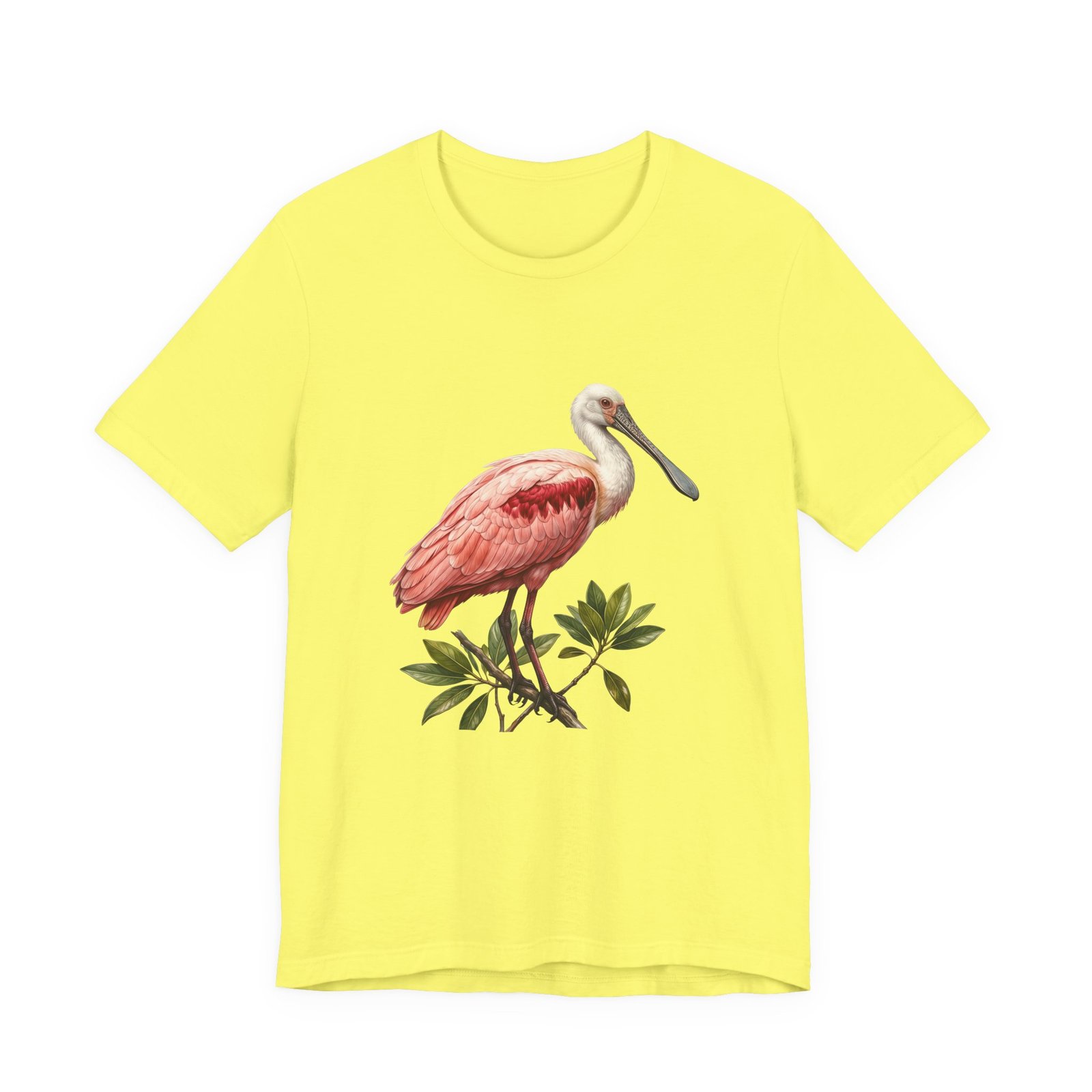 Roseate Spoonbill Bird Wildlife Coastal Wetland Nature Graphic Tee - Image 17