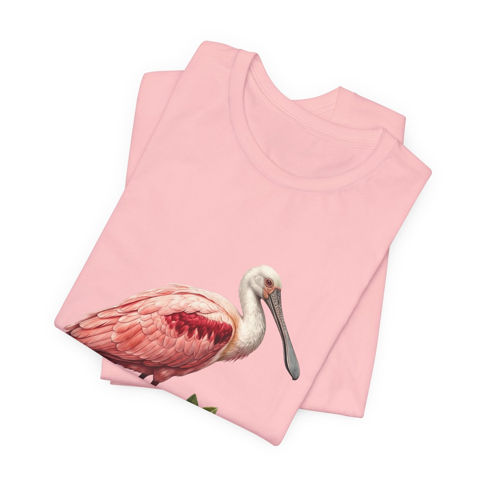 Roseate Spoonbill Bird Wildlife Coastal Wetland Nature Graphic Tee - Image 43