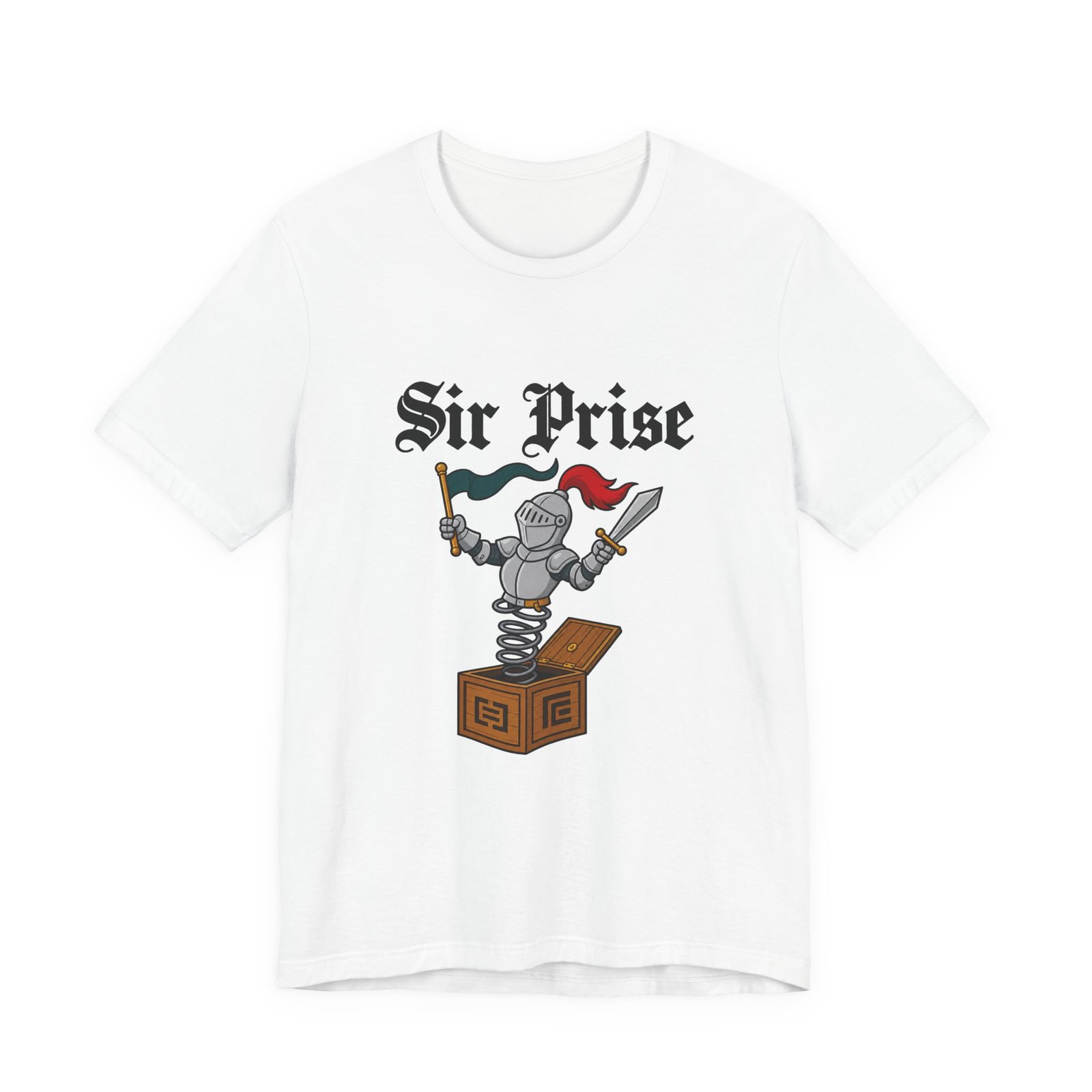 Sir Prise Medieval Knight Pun Graphic Tee