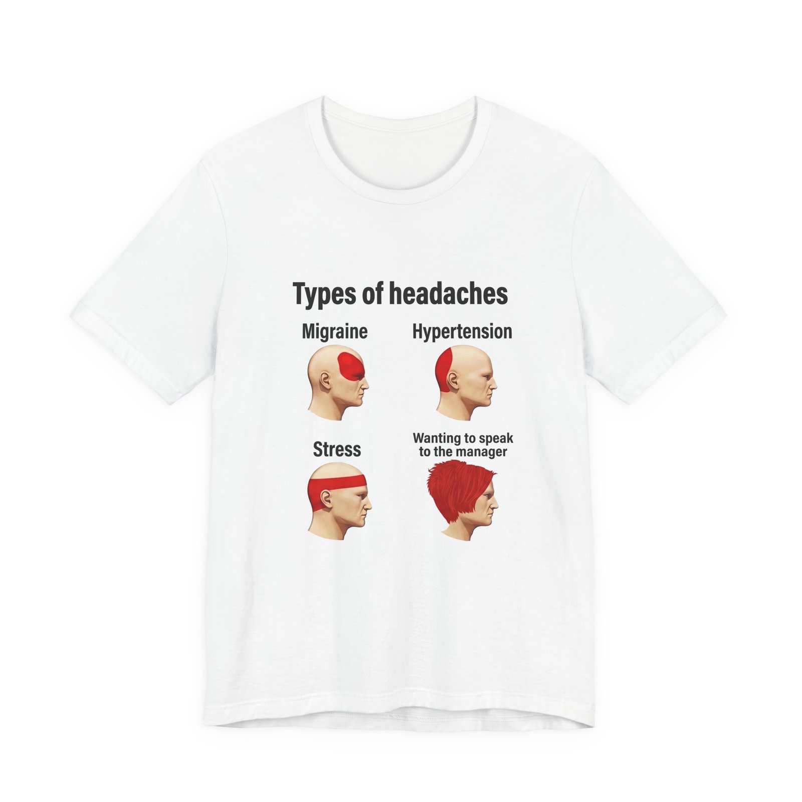 Types of Headaches Karen Meme Graphic Tee