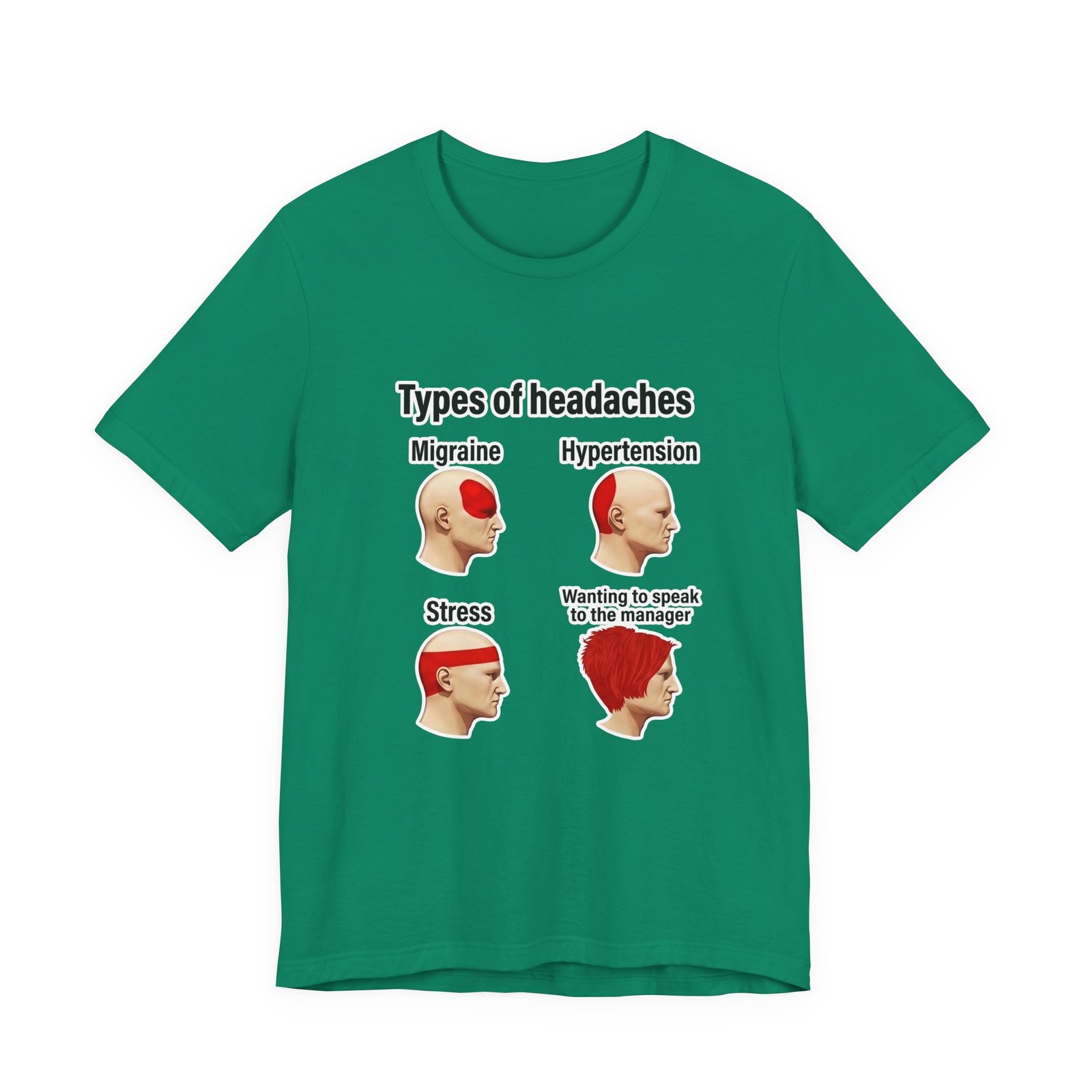 Types of Headaches Karen Meme Graphic Tee - Image 25