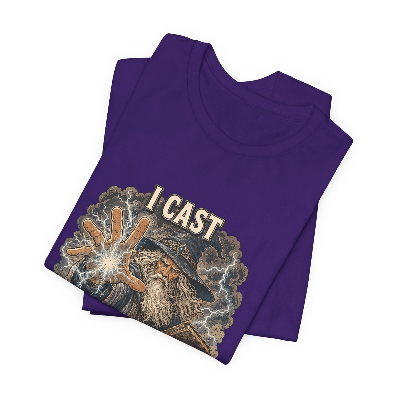 I Cast Random Act Of Kindness Wizard Magic Spell Tee - Image 39