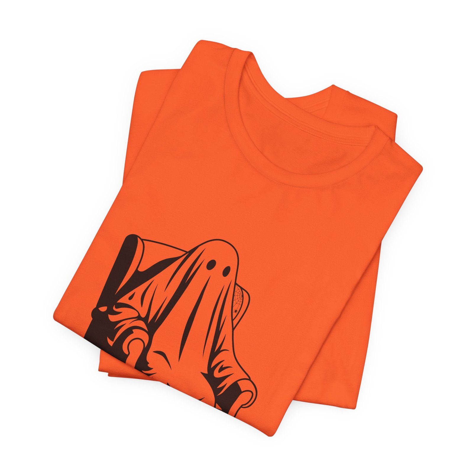 Minimal Halloween Ghost in Armchair - Image 7