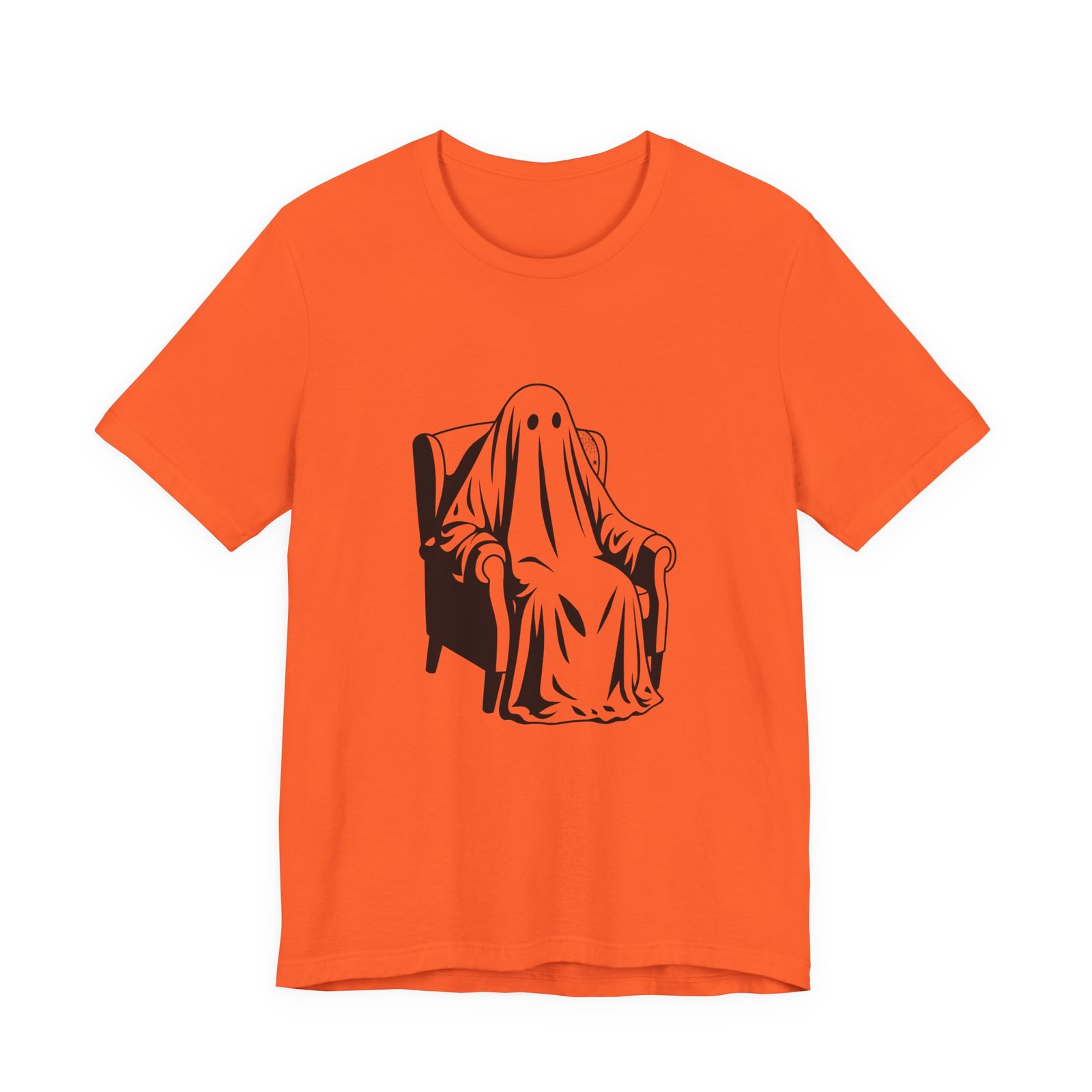 Minimal Halloween Ghost in Armchair - Image 5