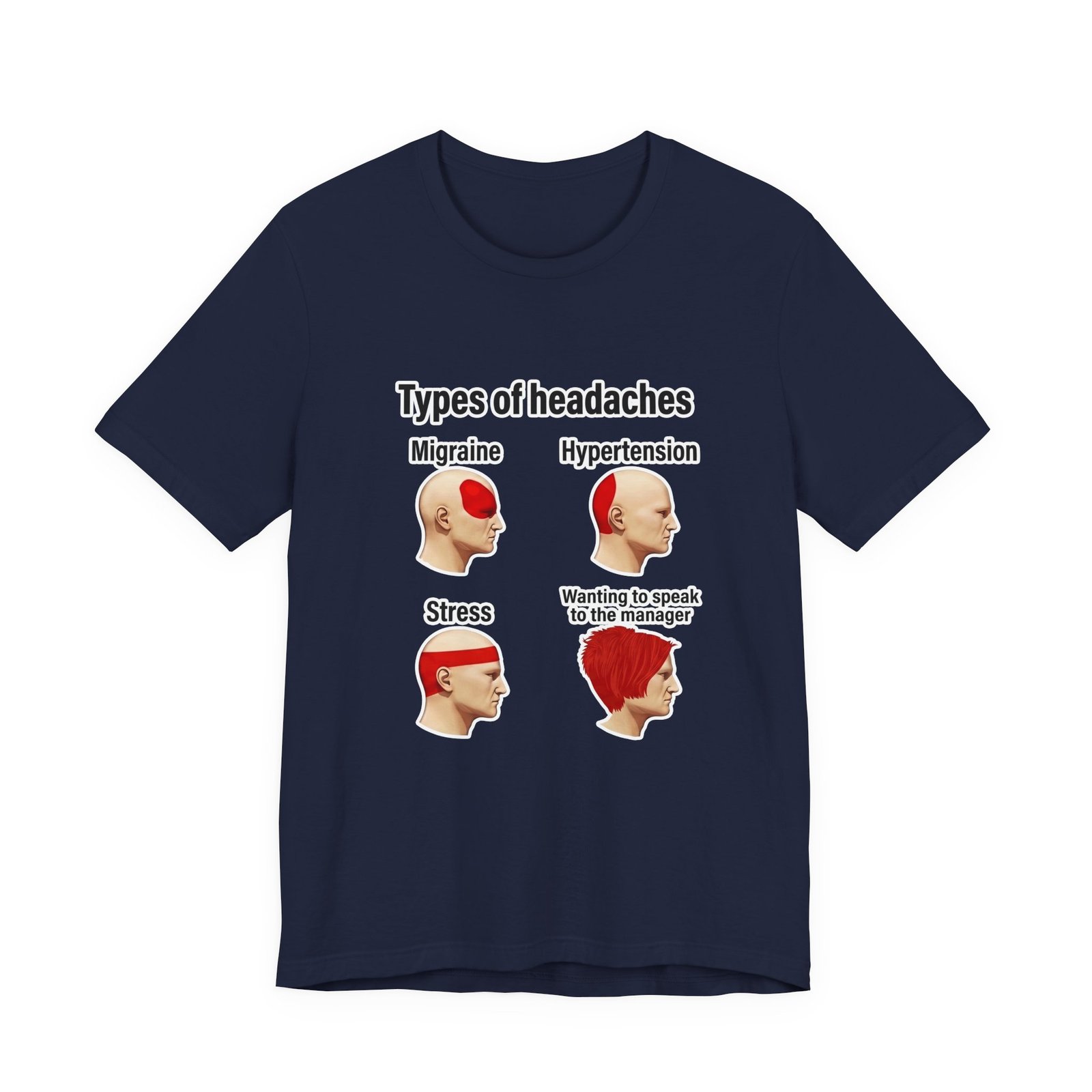 Types of Headaches Karen Meme Graphic Tee - Image 33