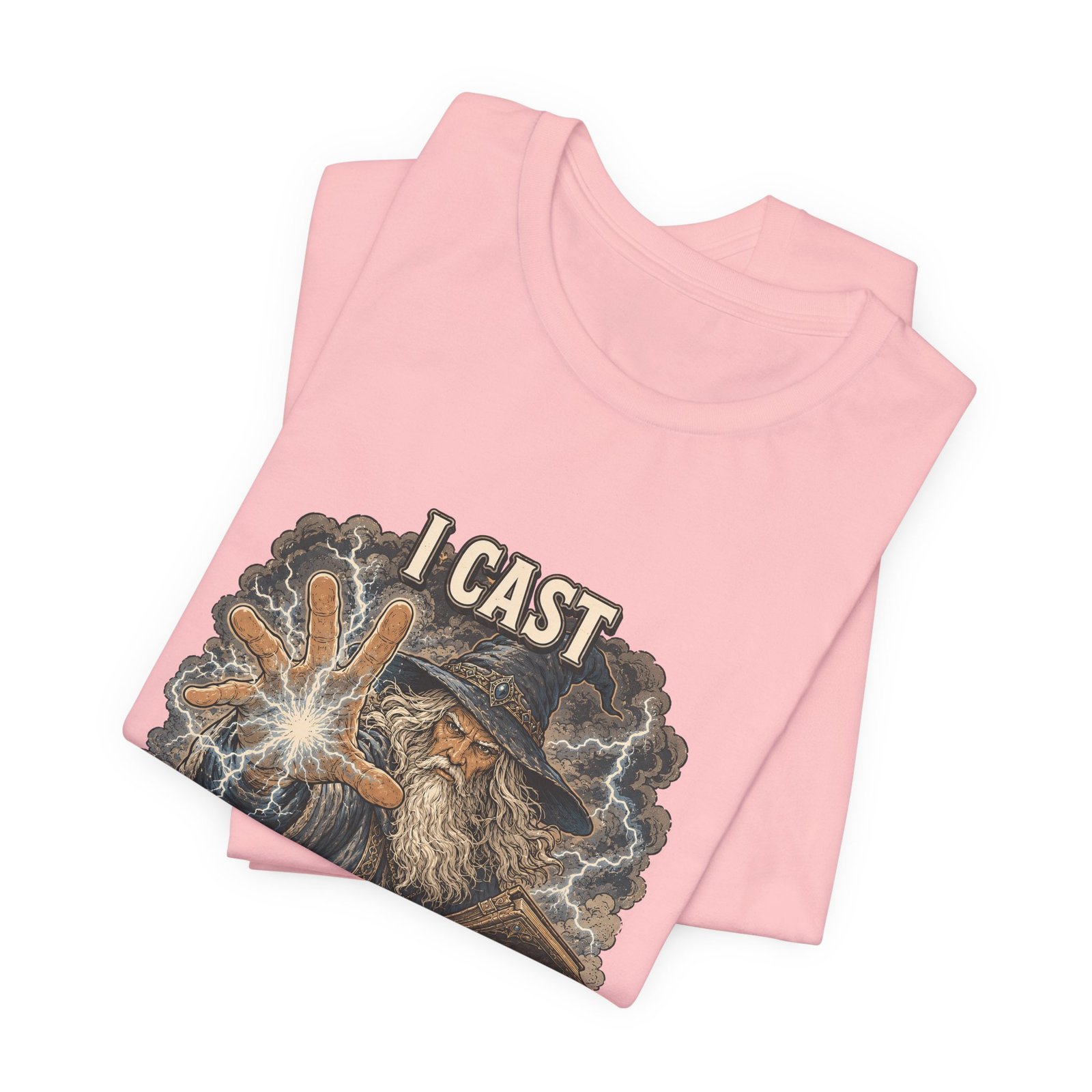 I Cast Random Act Of Kindness Wizard Magic Spell Tee - Image 43