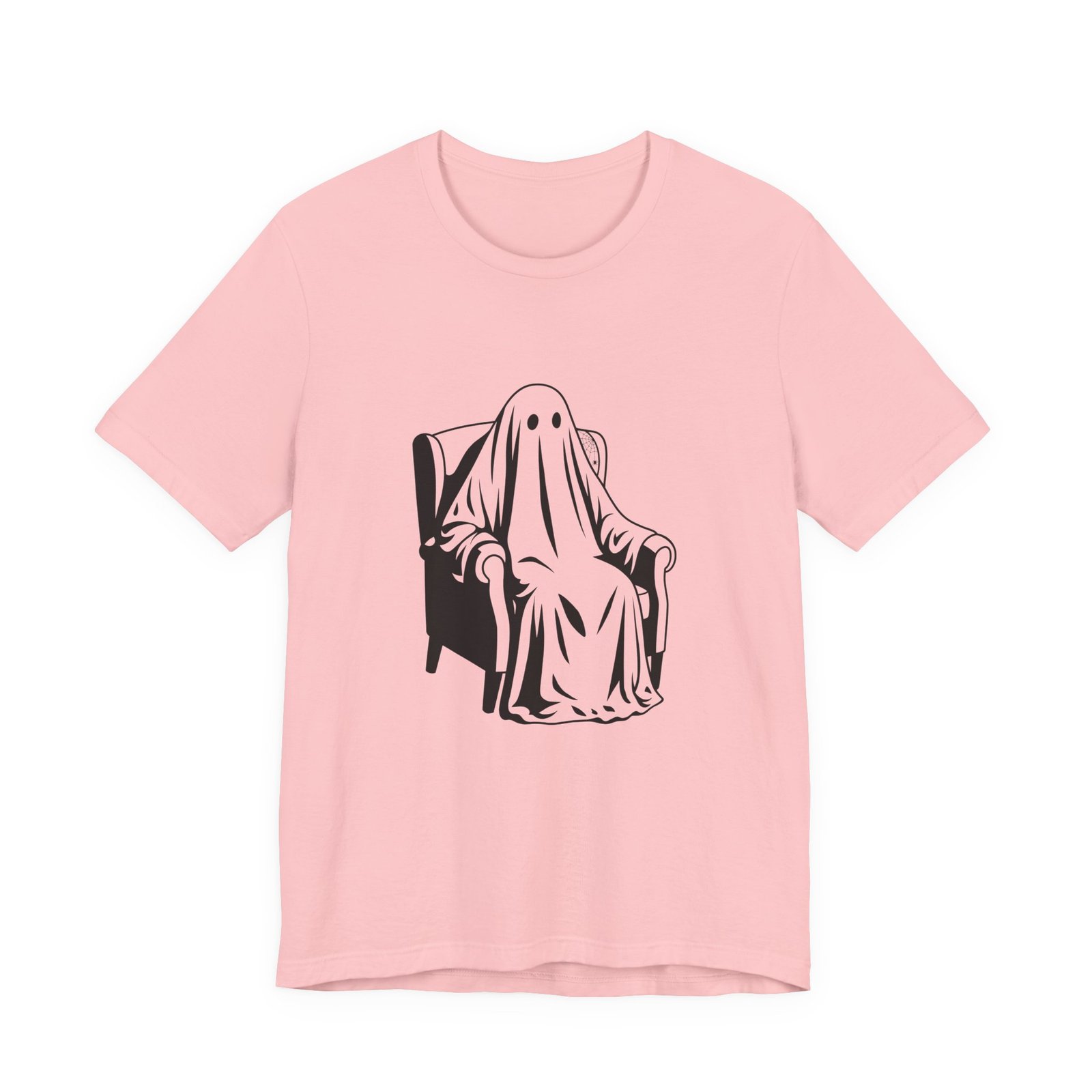 Minimal Halloween Ghost in Armchair - Image 13