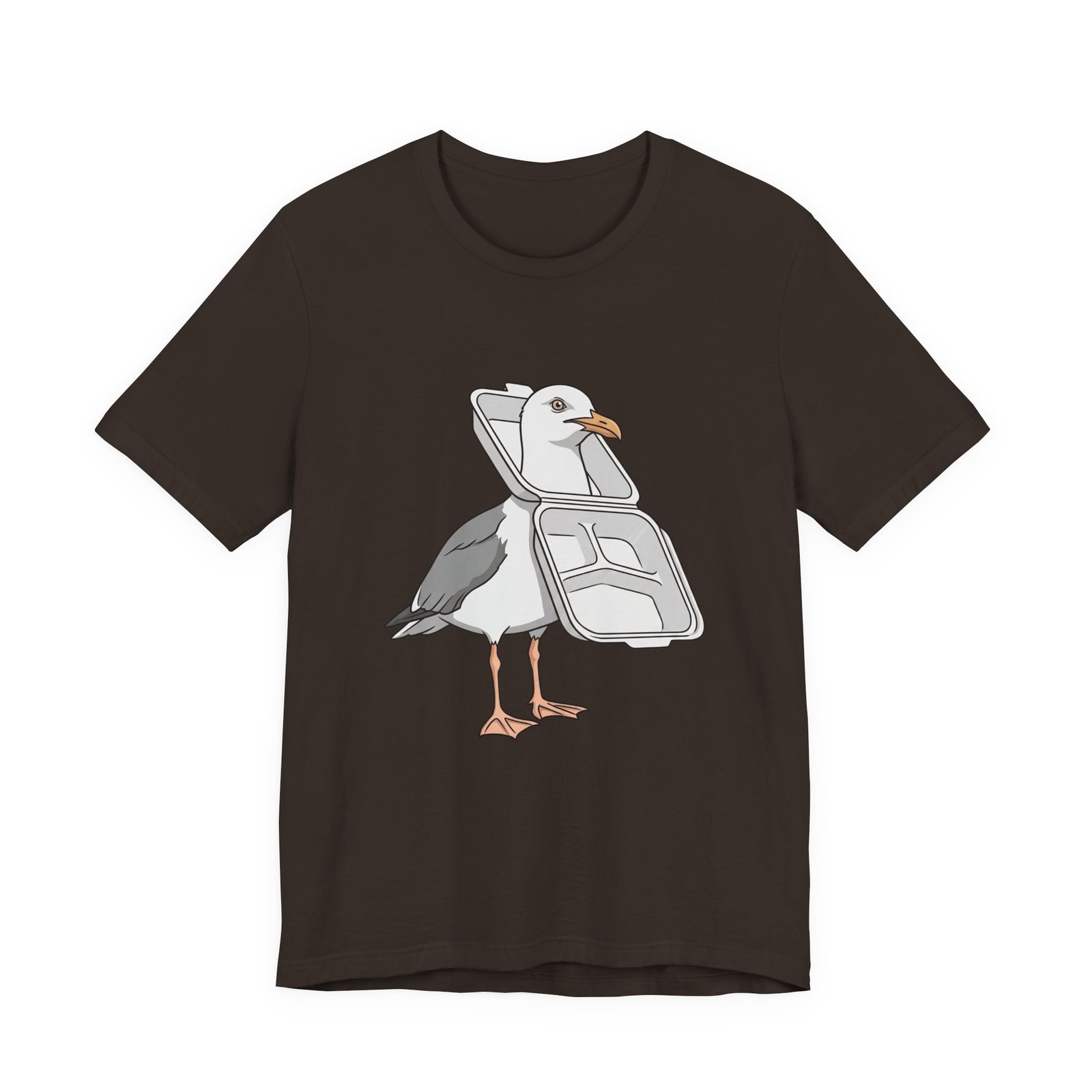 Funny Seagull Ocean Litter Graphic Tee