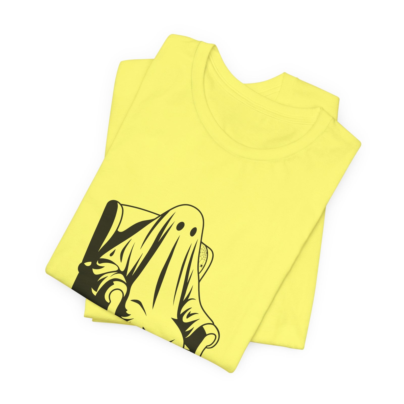 Minimal Halloween Ghost in Armchair - Image 11