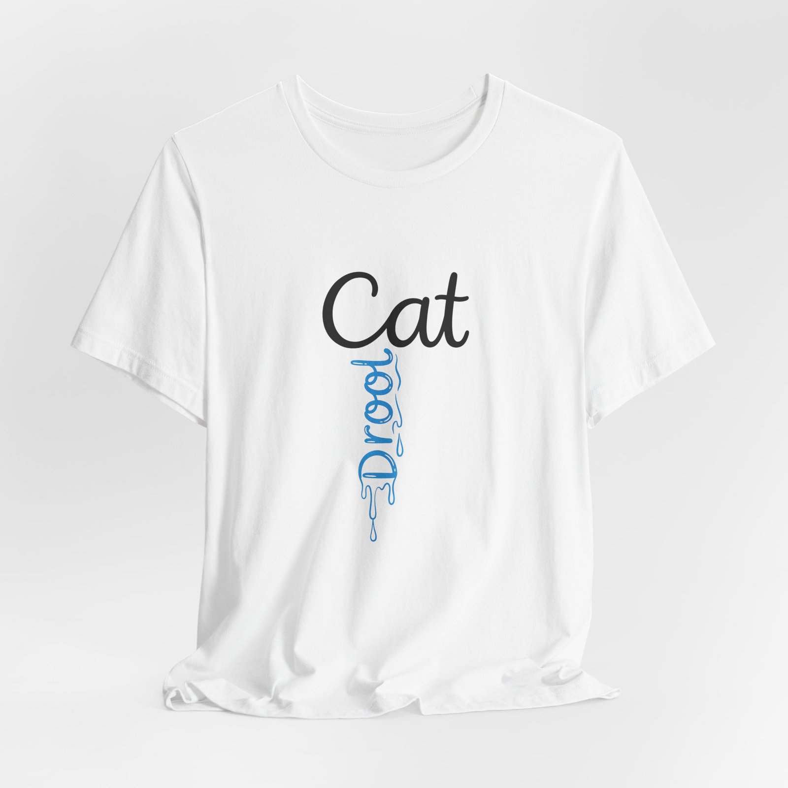 Blue Drooling Cat Meme Graphic - Image 4