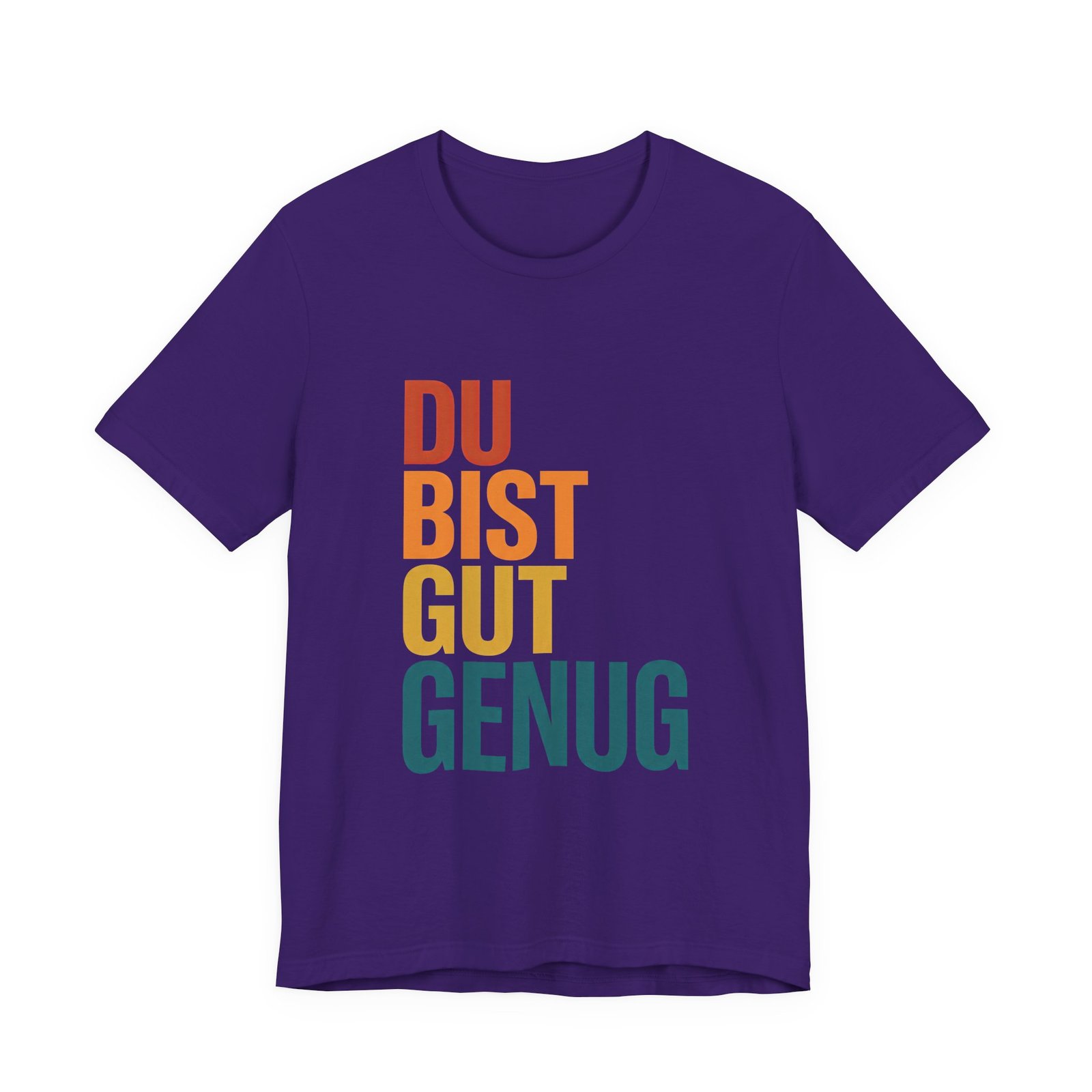 Du Bist Gut Genug German Encouragement Tee - Image 21