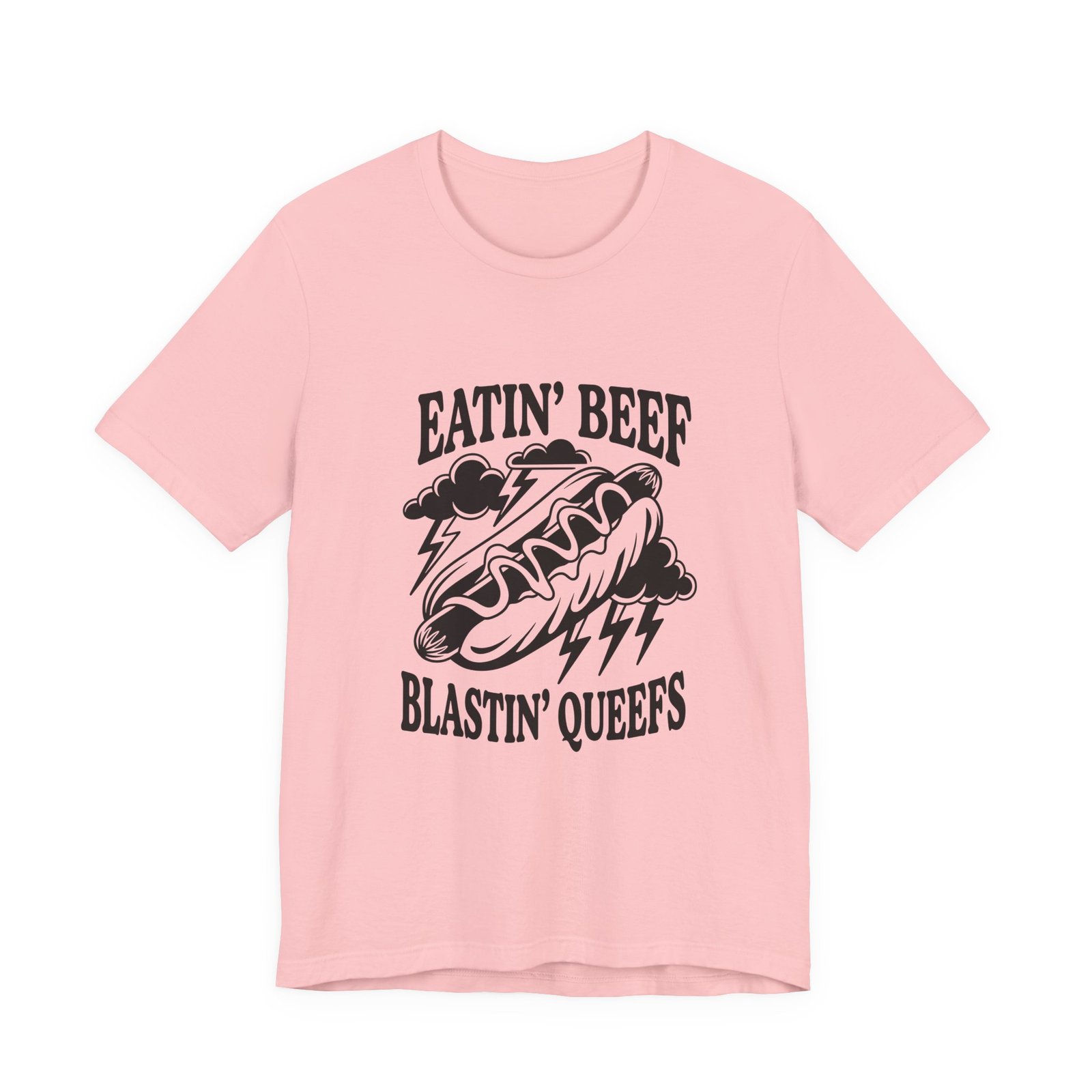 Eatin Beef Blastin Queefs Western Food Humor Tee - Image 13