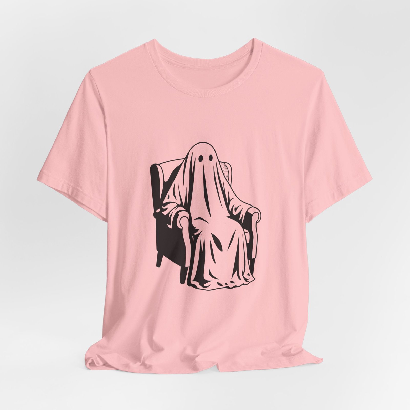 Minimal Halloween Ghost in Armchair - Image 16