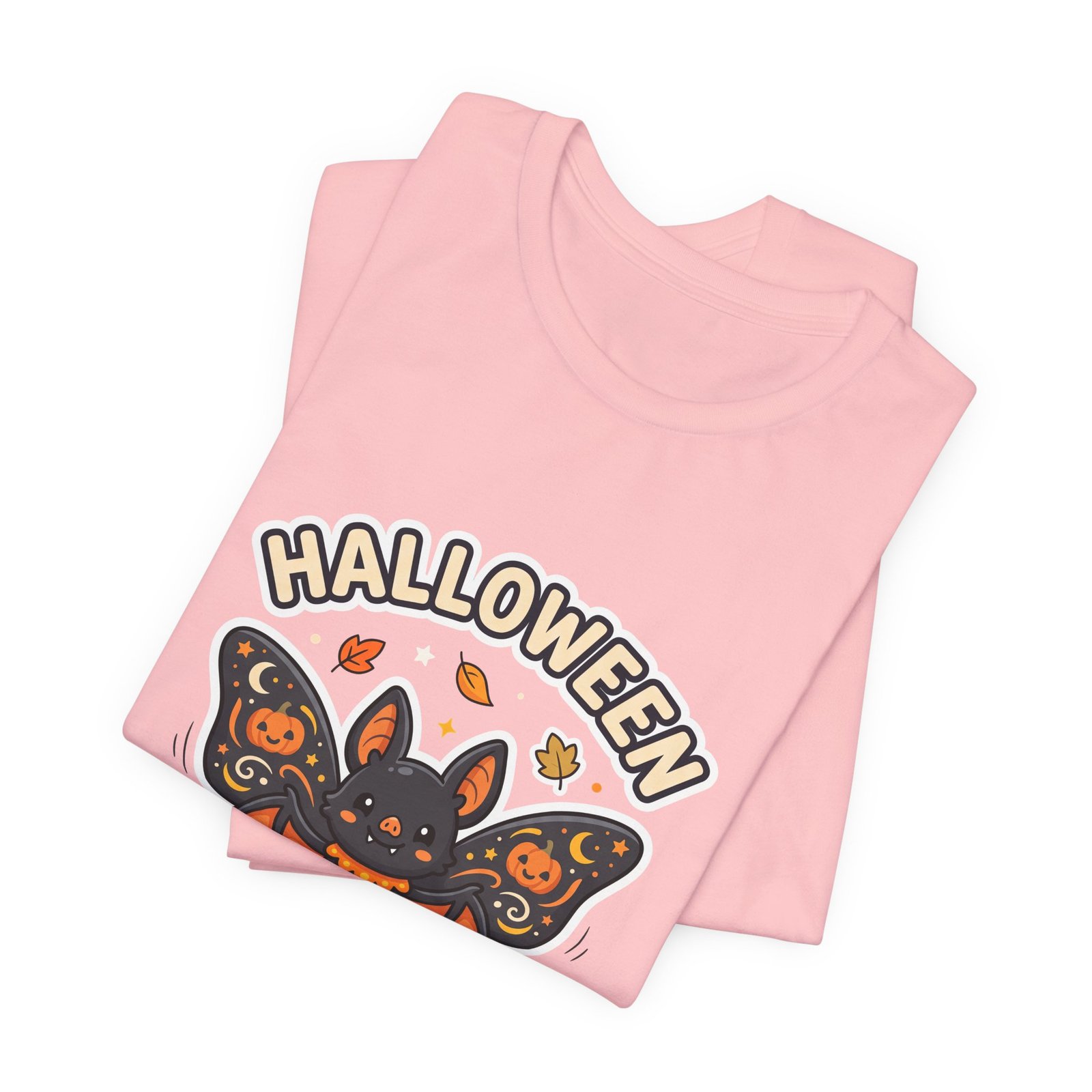 Cute Spooky Halloween Butterfly Bat Graphic Tee - Image 43