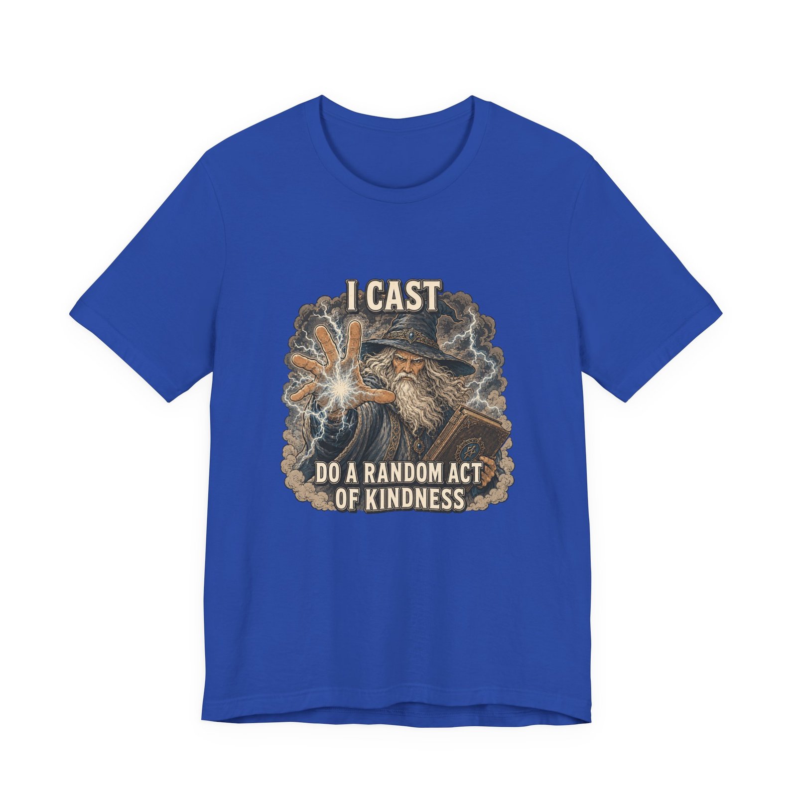I Cast Random Act Of Kindness Wizard Magic Spell Tee - Image 29