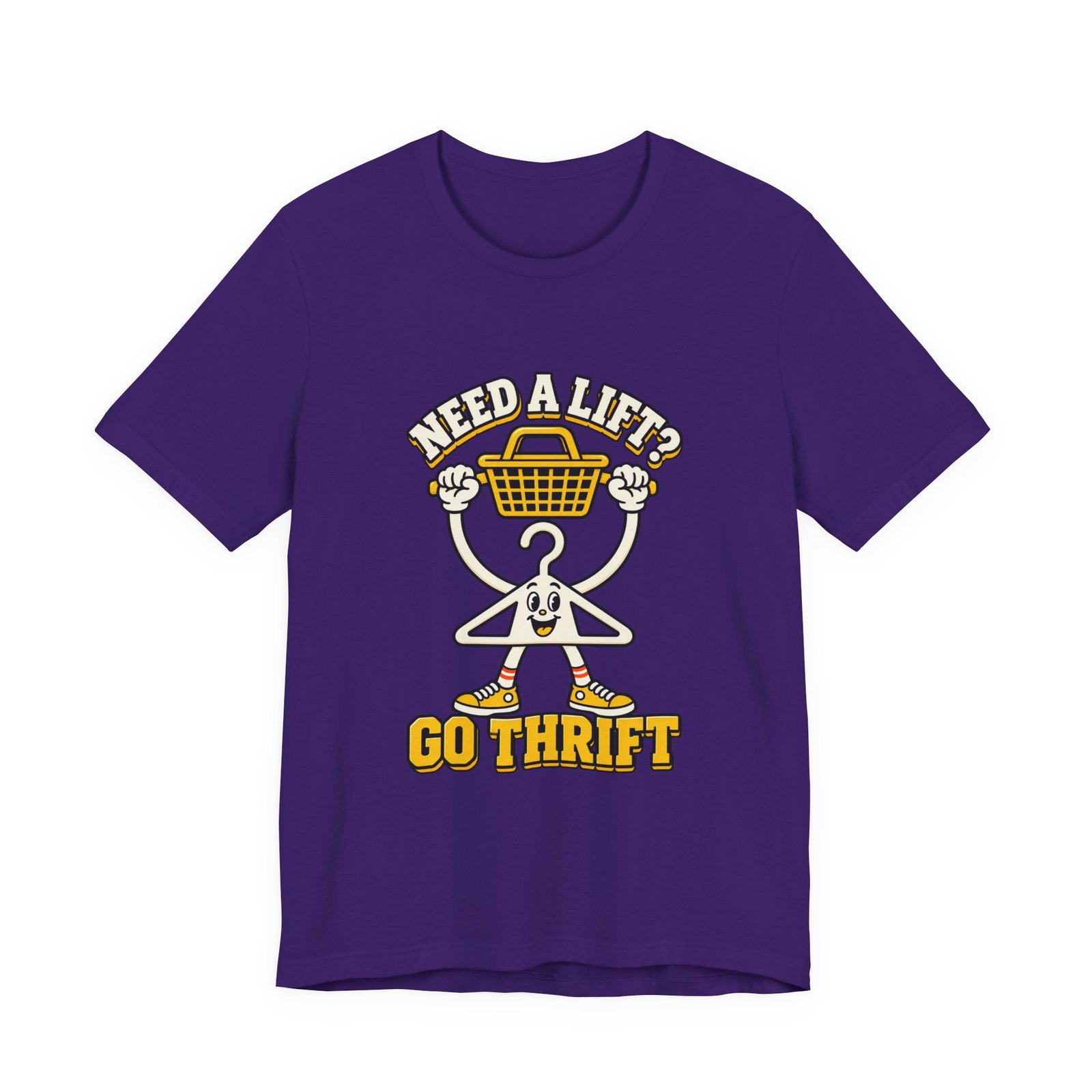 Need A Lift Go Thrift Clothes Hanger Pun - Image 37