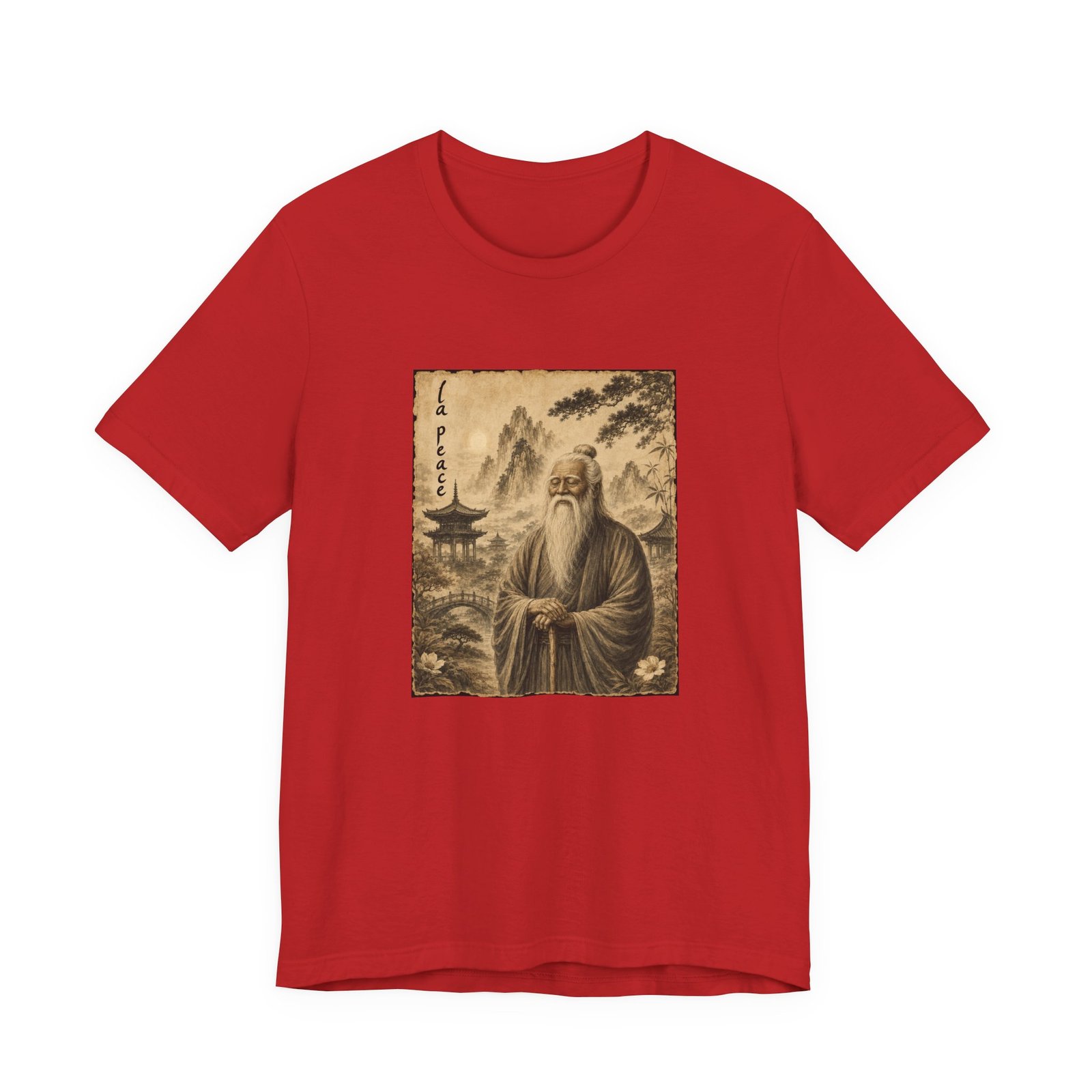 That's La Peace Ancient Chinese Vintage Meme Graphic Tee - Image 45