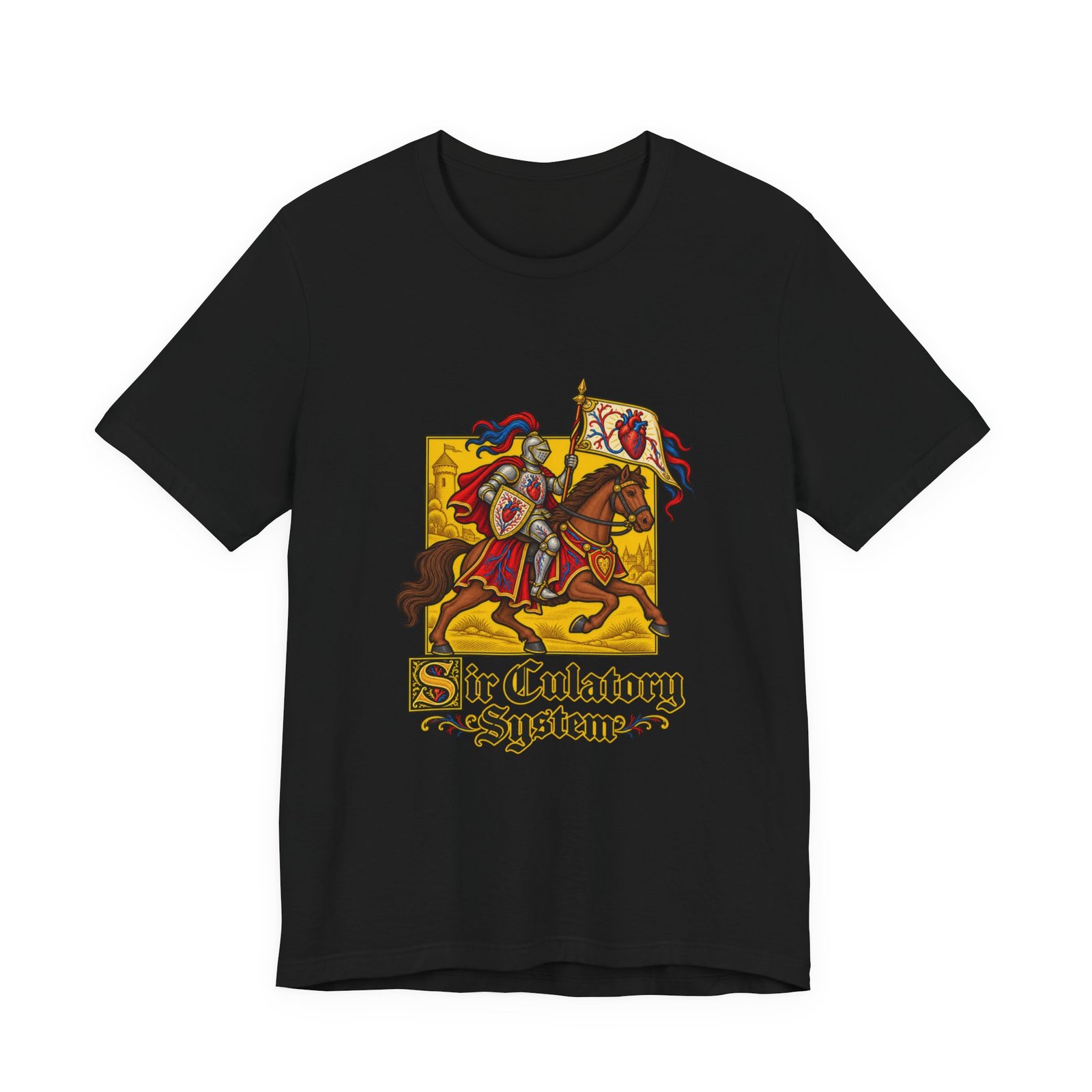 Sir Culatory System Medieval Knight Anatomy Pun - Image 13
