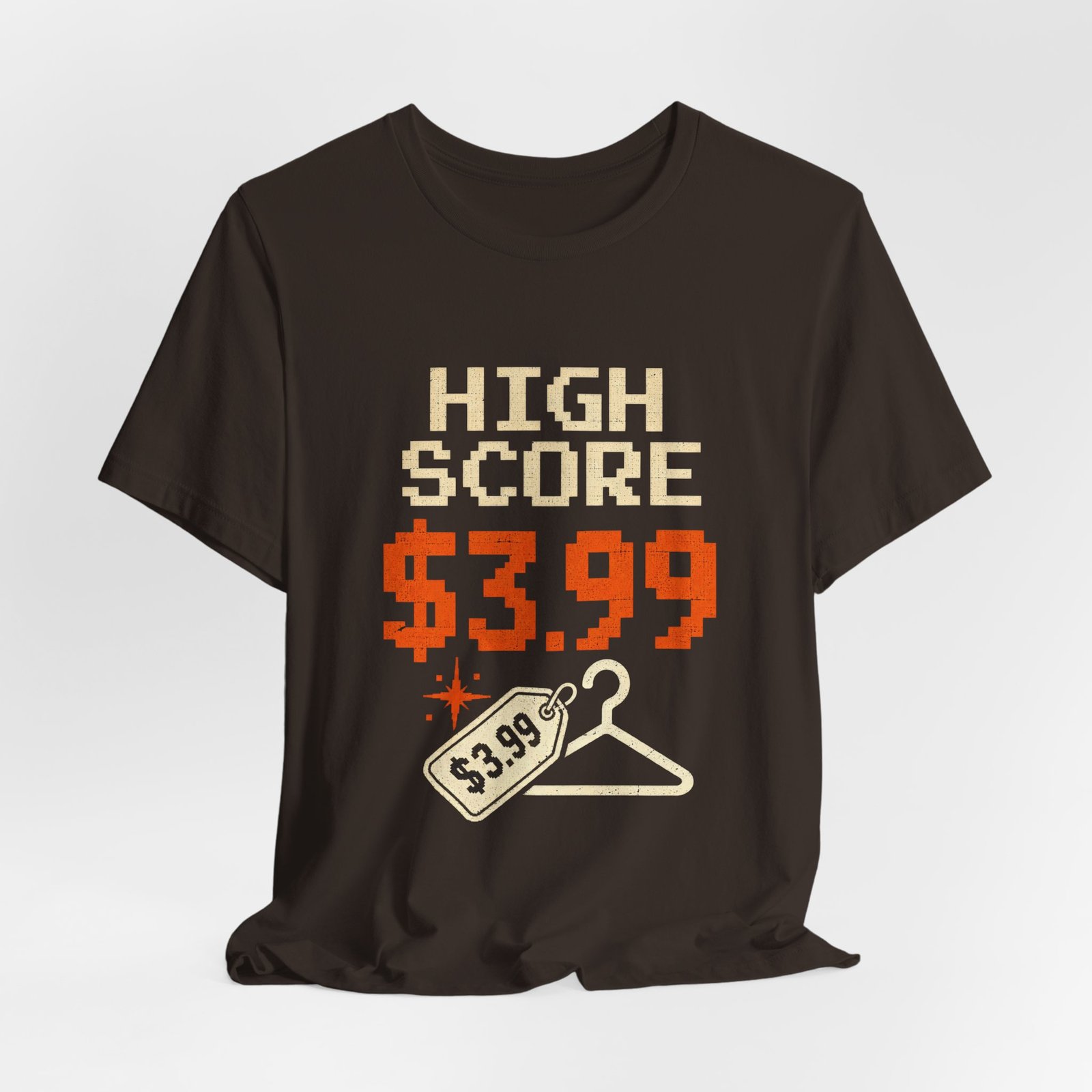 High Score Thrift Bargain Price Humor Graphic Tee - Image 4