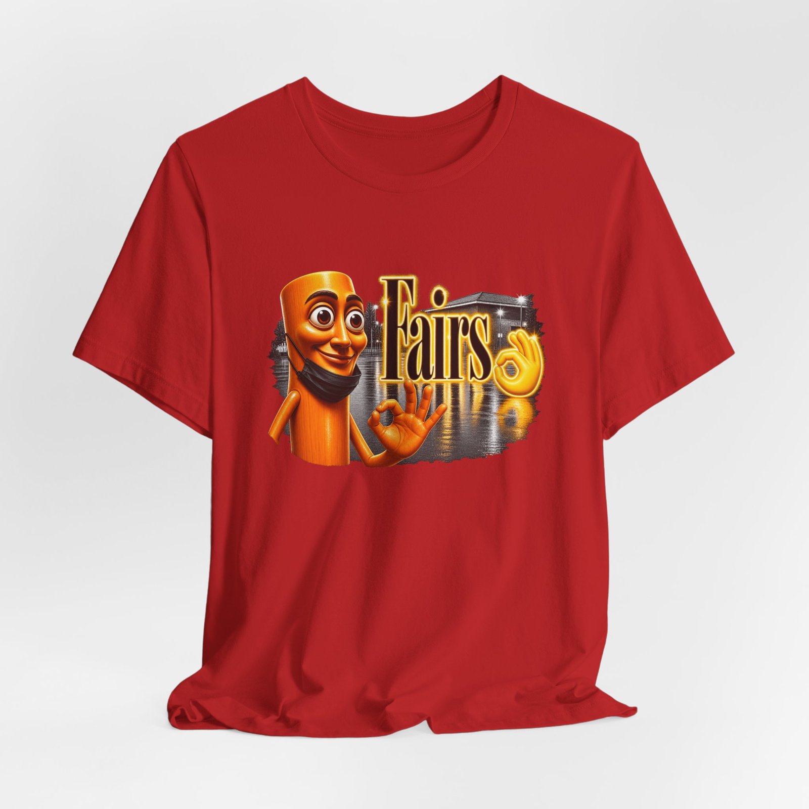 Fairs OK Hand Tung Sahur Brainrot Graphic Tee - Image 48