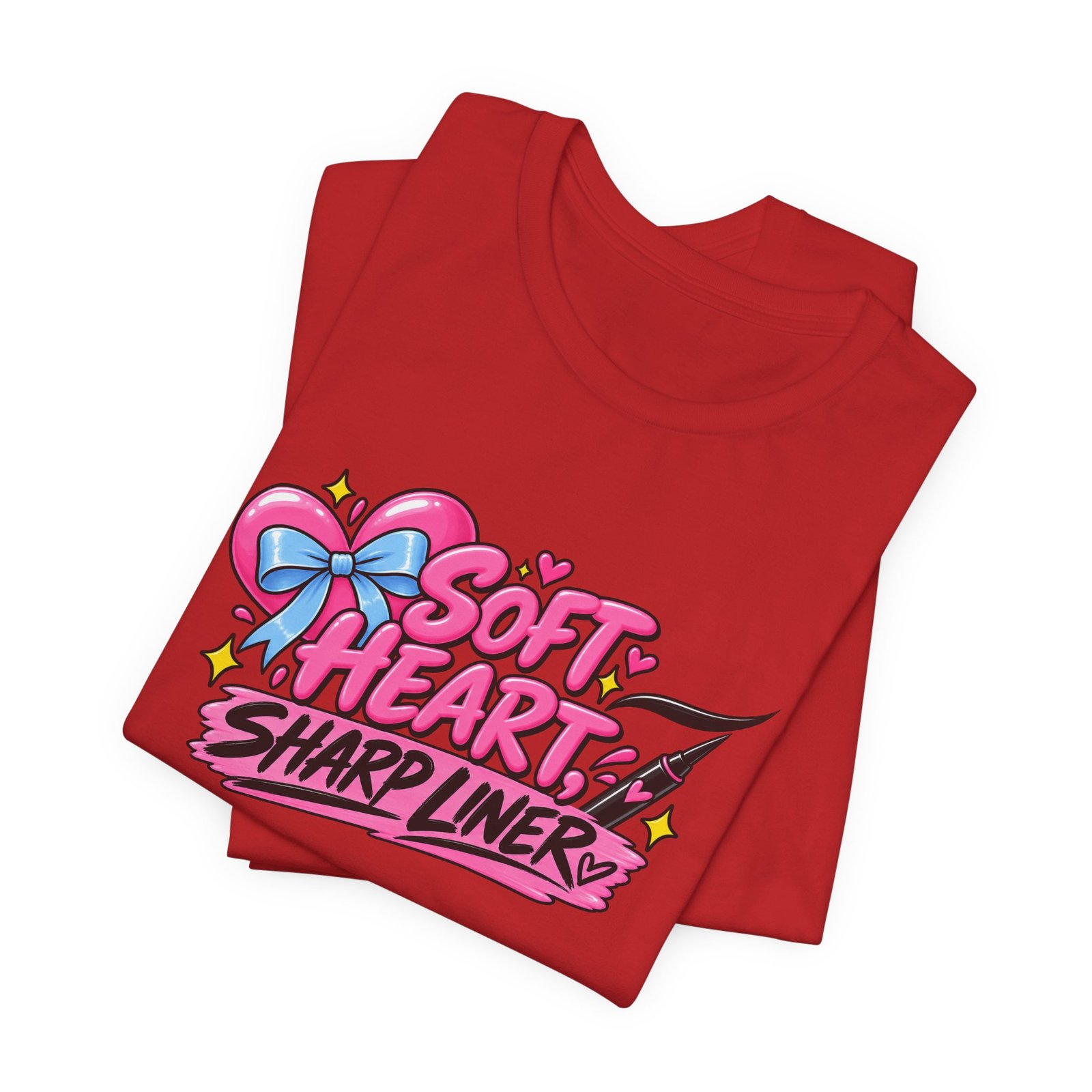 Soft Heart Sharp Liner Makeup Graphic - Image 47