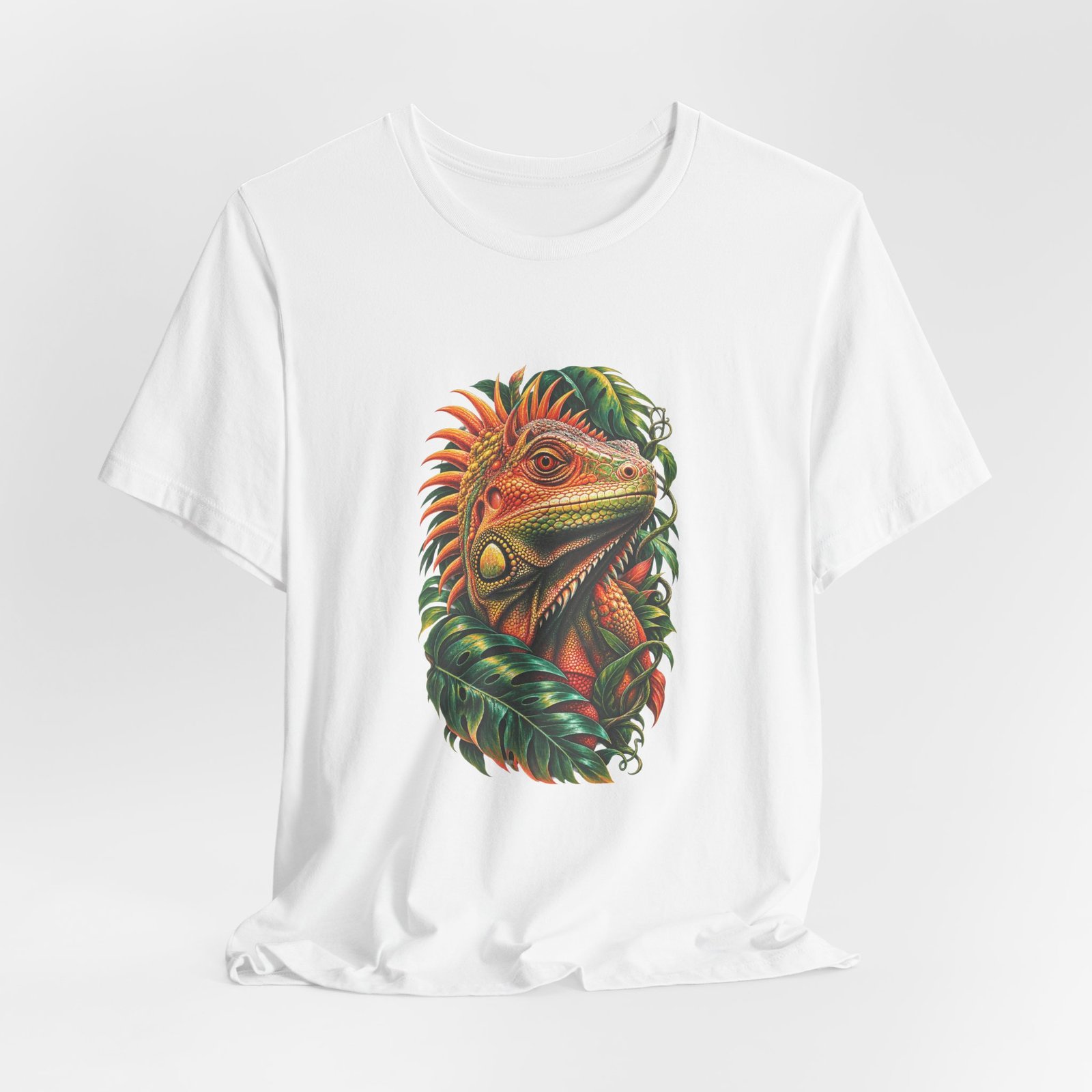 Colorful Tropical Iguana Rainforest Wildlife - Image 4