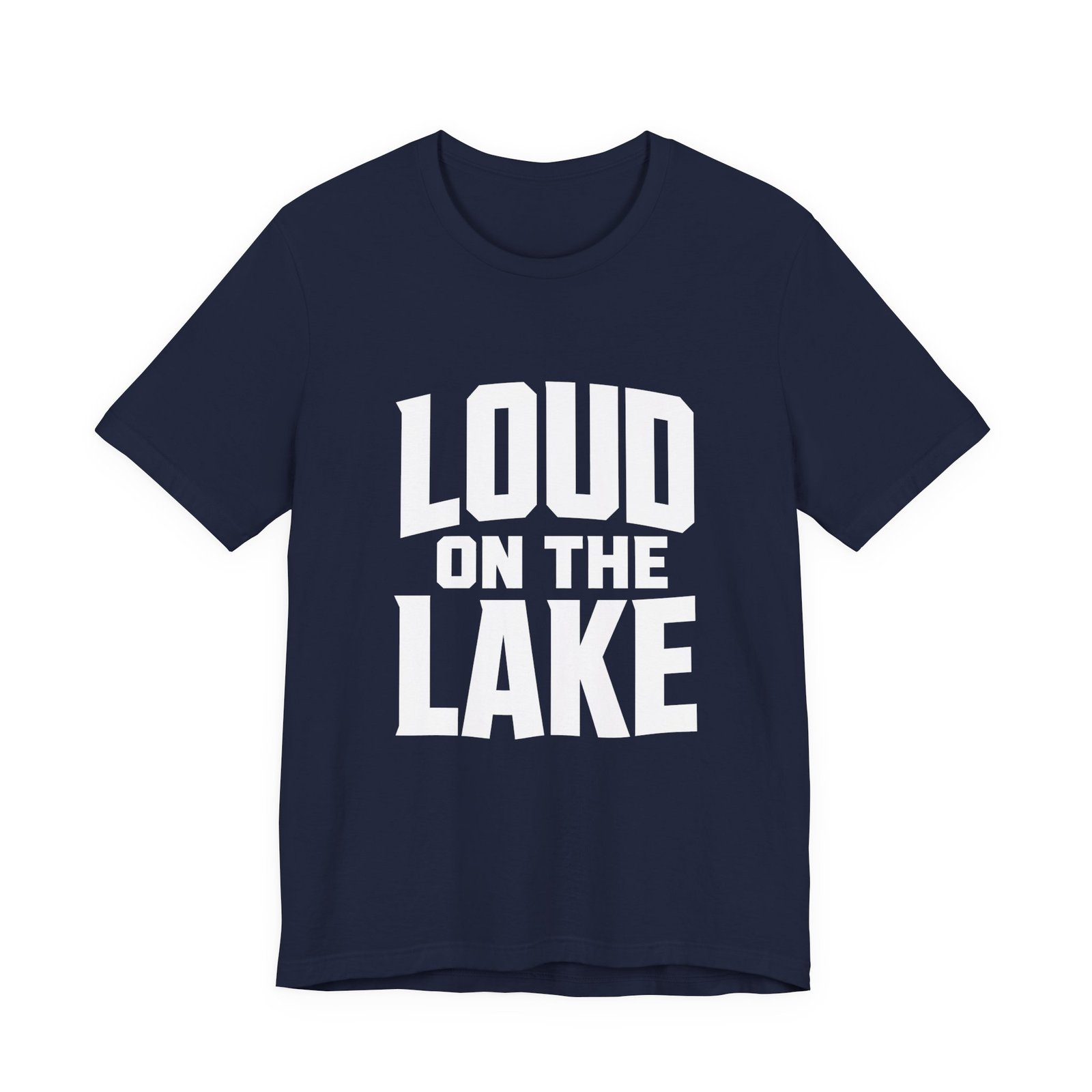 Loud On Lake Party Boating Music Graphic Tee - Image 21