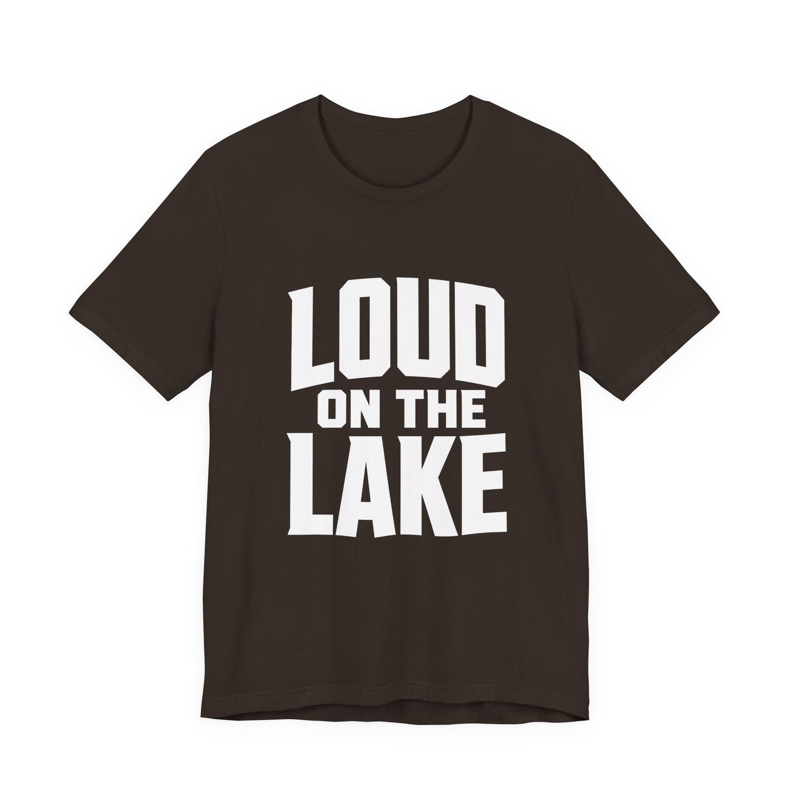Loud On Lake Party Boating Music Graphic Tee