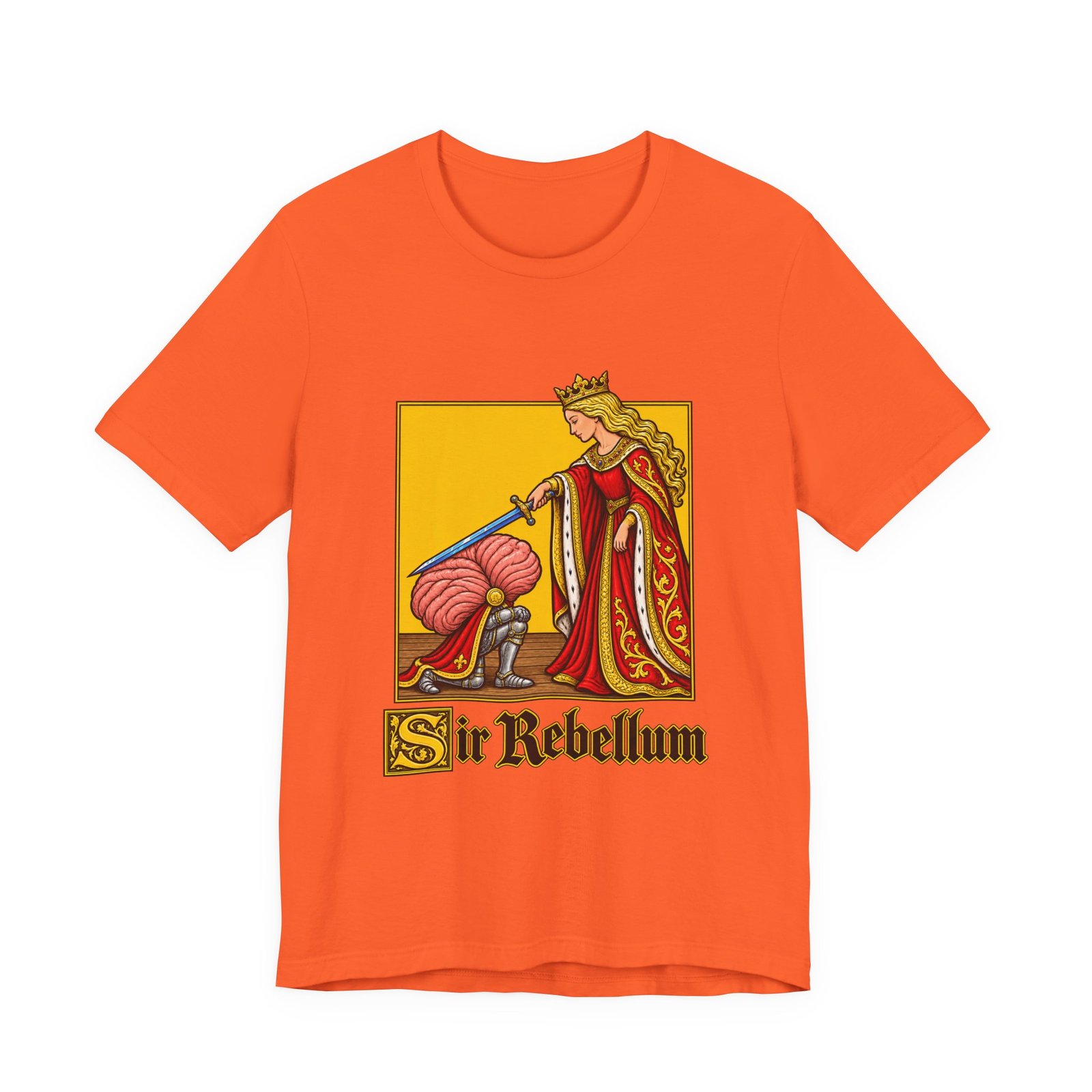 Medieval Cerebellum Knight Anatomy Pun Tee - Image 5