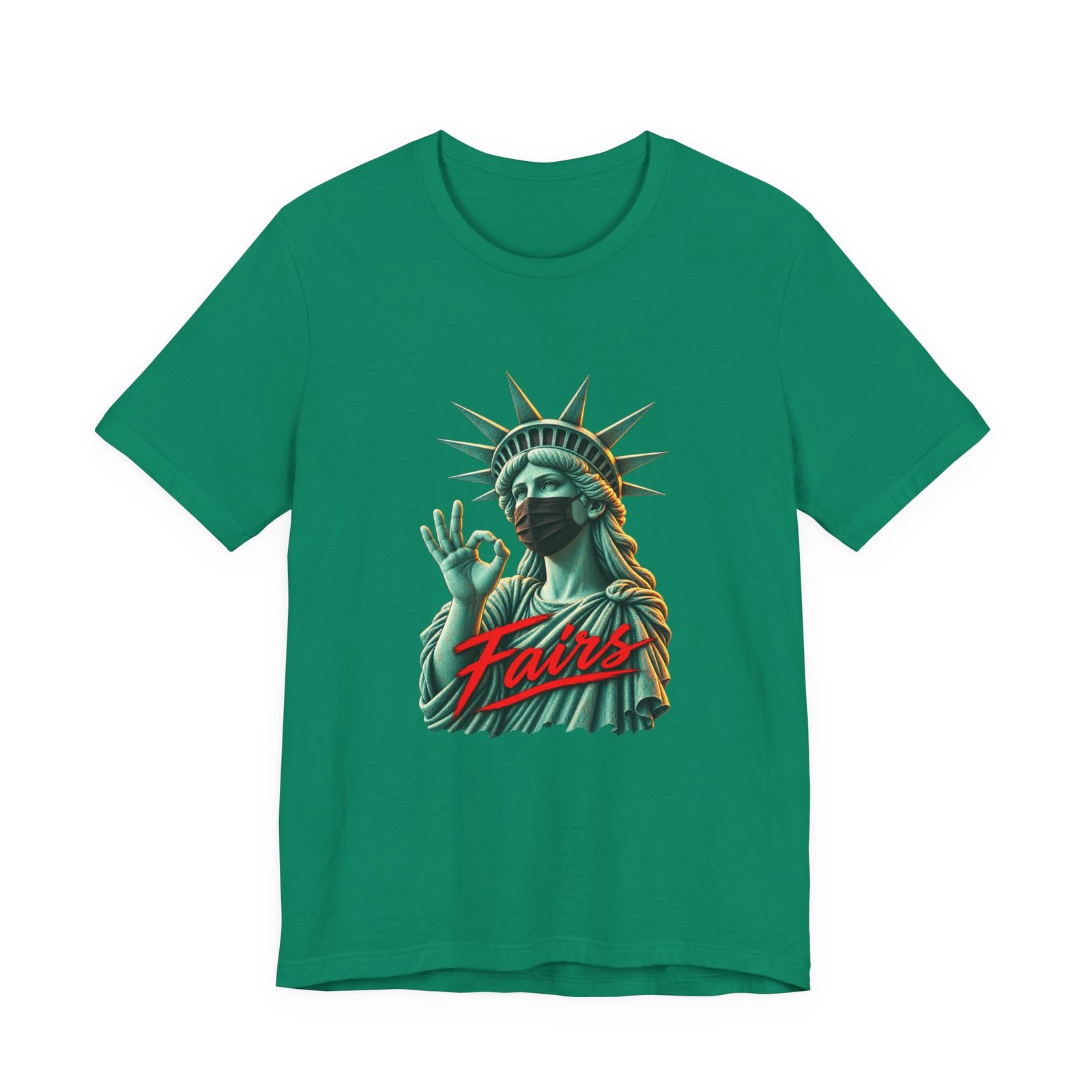 Fairs Masked Statue of Liberty Graphic - Image 13