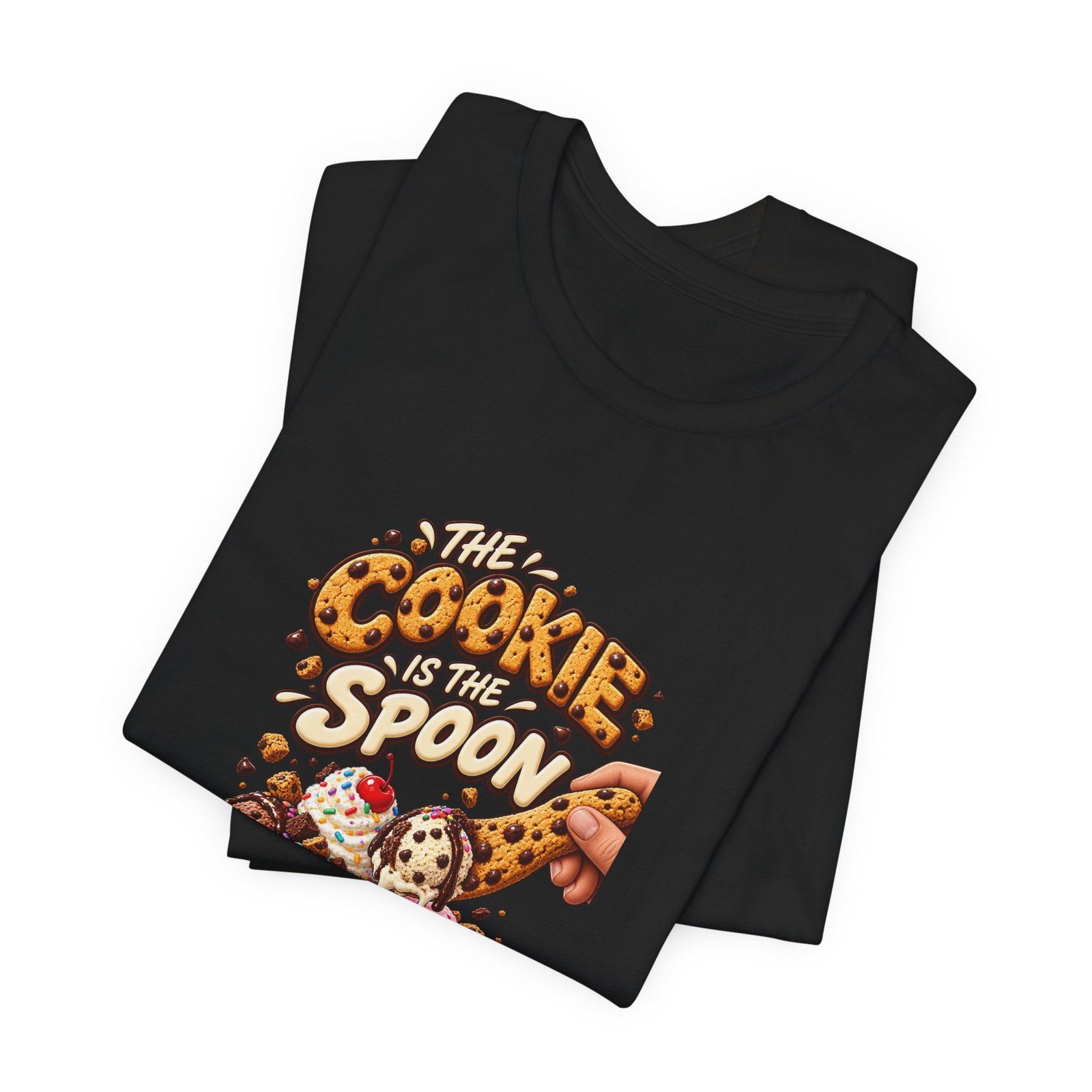 The Cookie Is the Spoon Ice Cream Dessert Graphic - Image 15