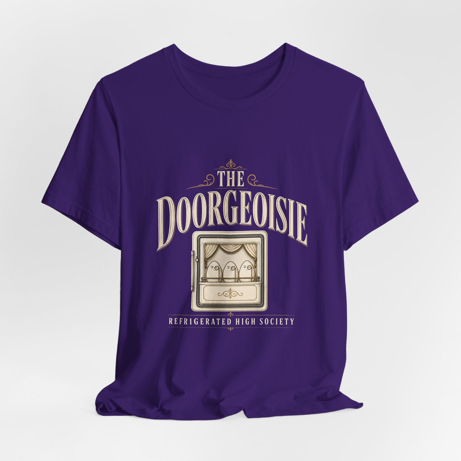 The Doorgeoisie Refrigerated Egg Society Humor Graphic Tee - Image 28