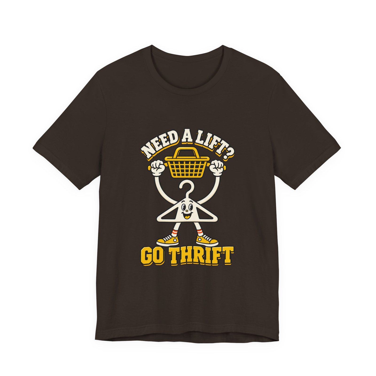 Need A Lift Go Thrift Clothes Hanger Pun - Image 9