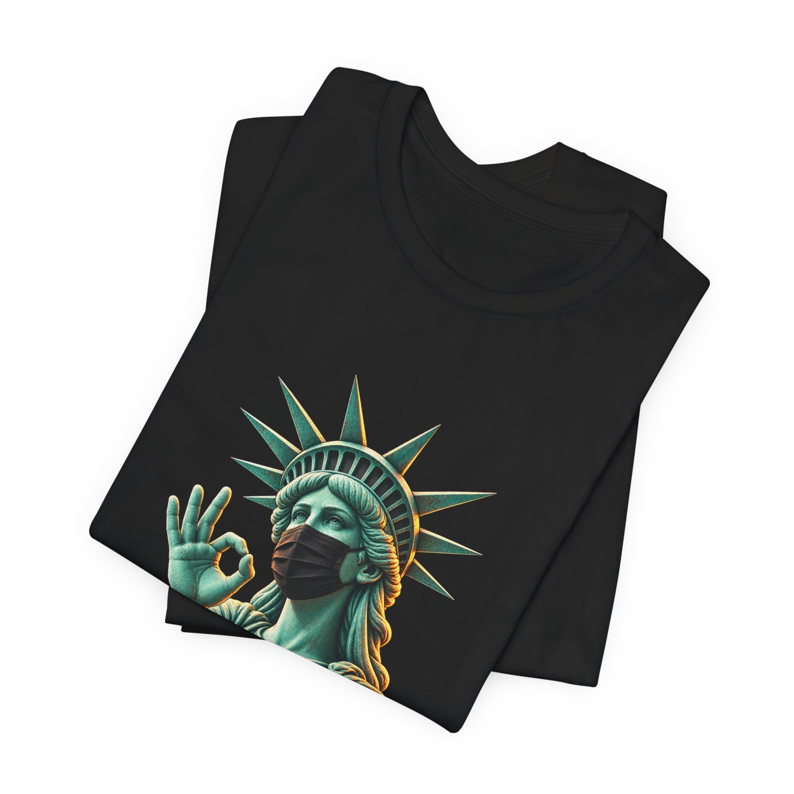 Fairs Masked Statue of Liberty Graphic - Image 7