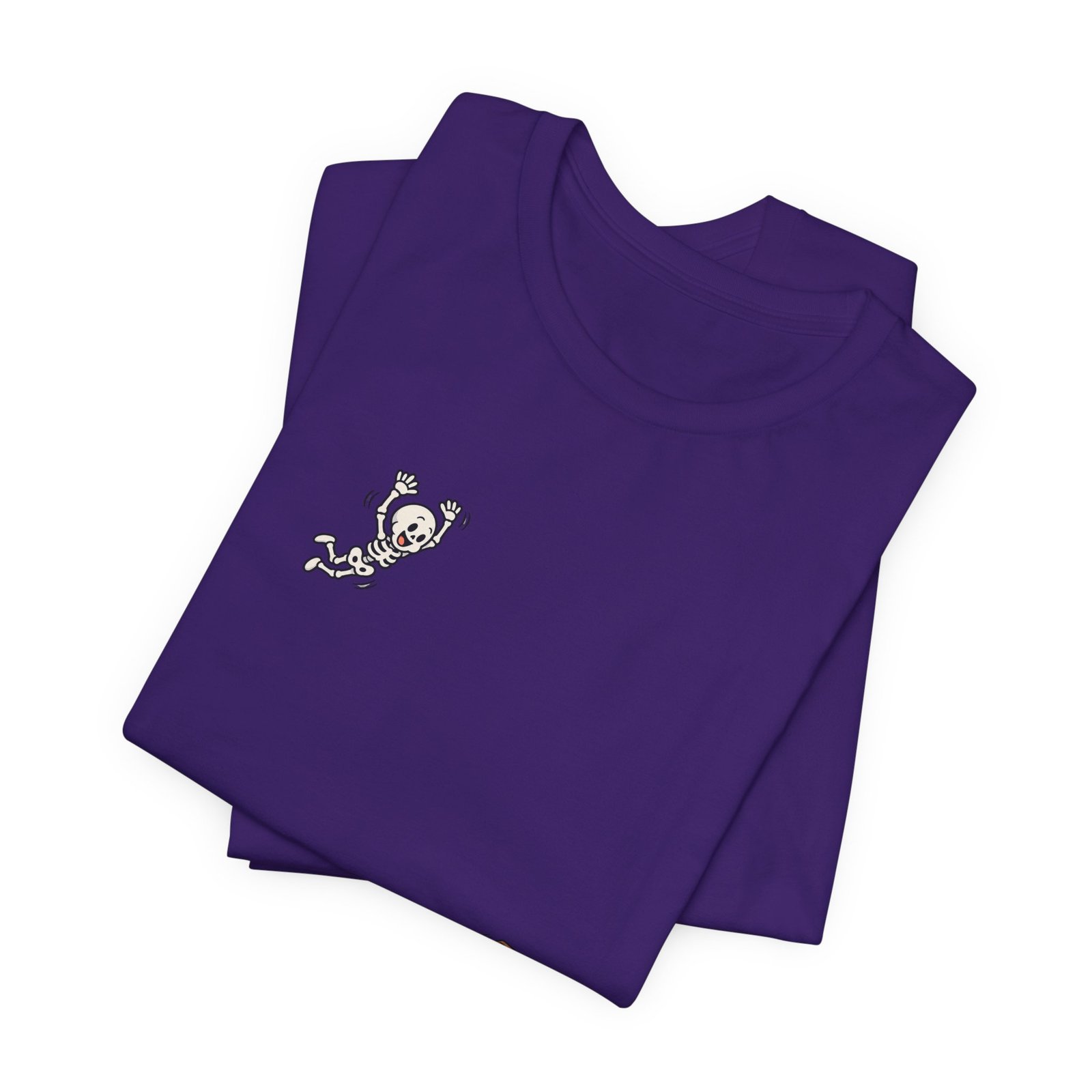 Funny Skeleton Jumping Into Coffin Halloween Humor Graphic Tee - Image 27