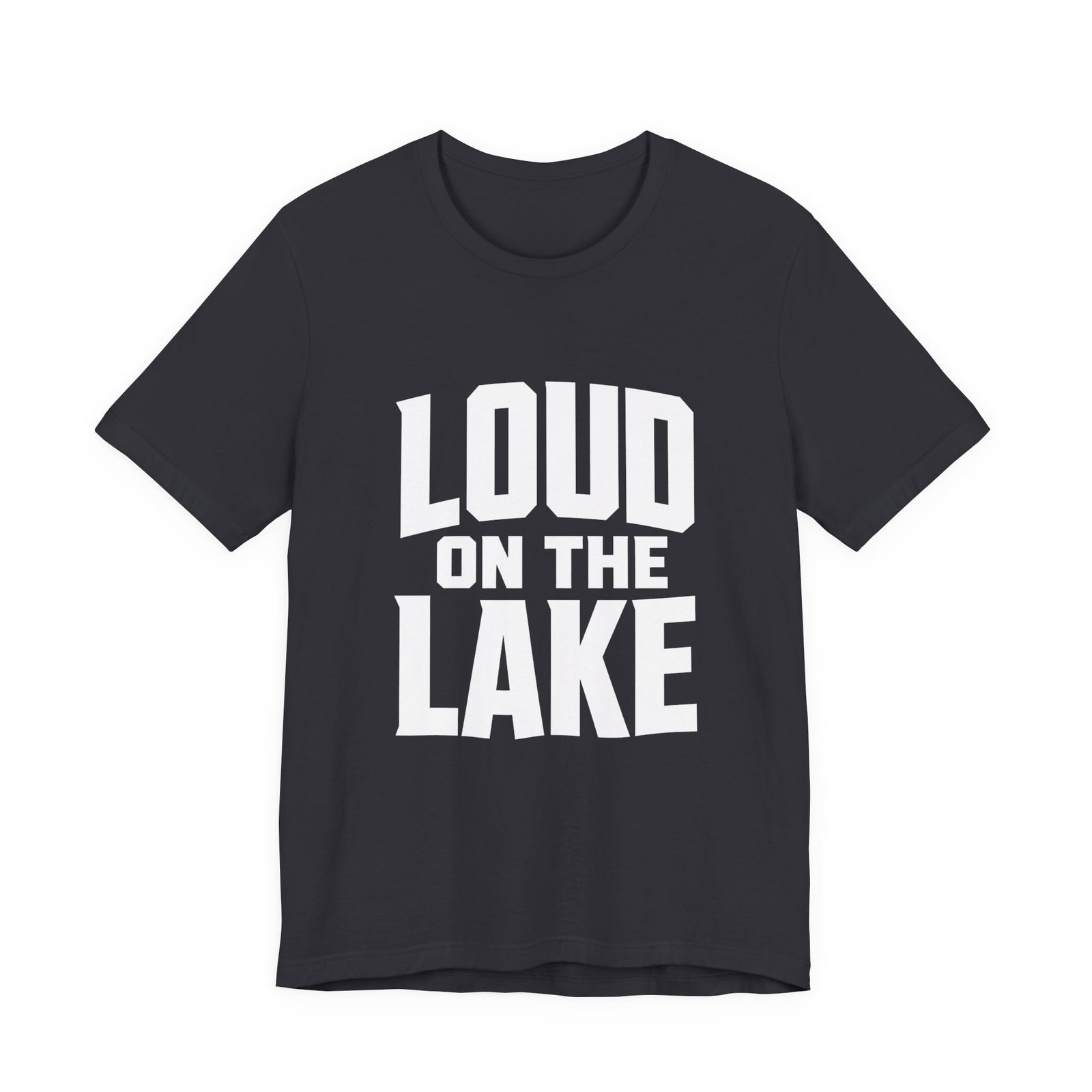 Loud On Lake Party Boating Music Graphic Tee - Image 9