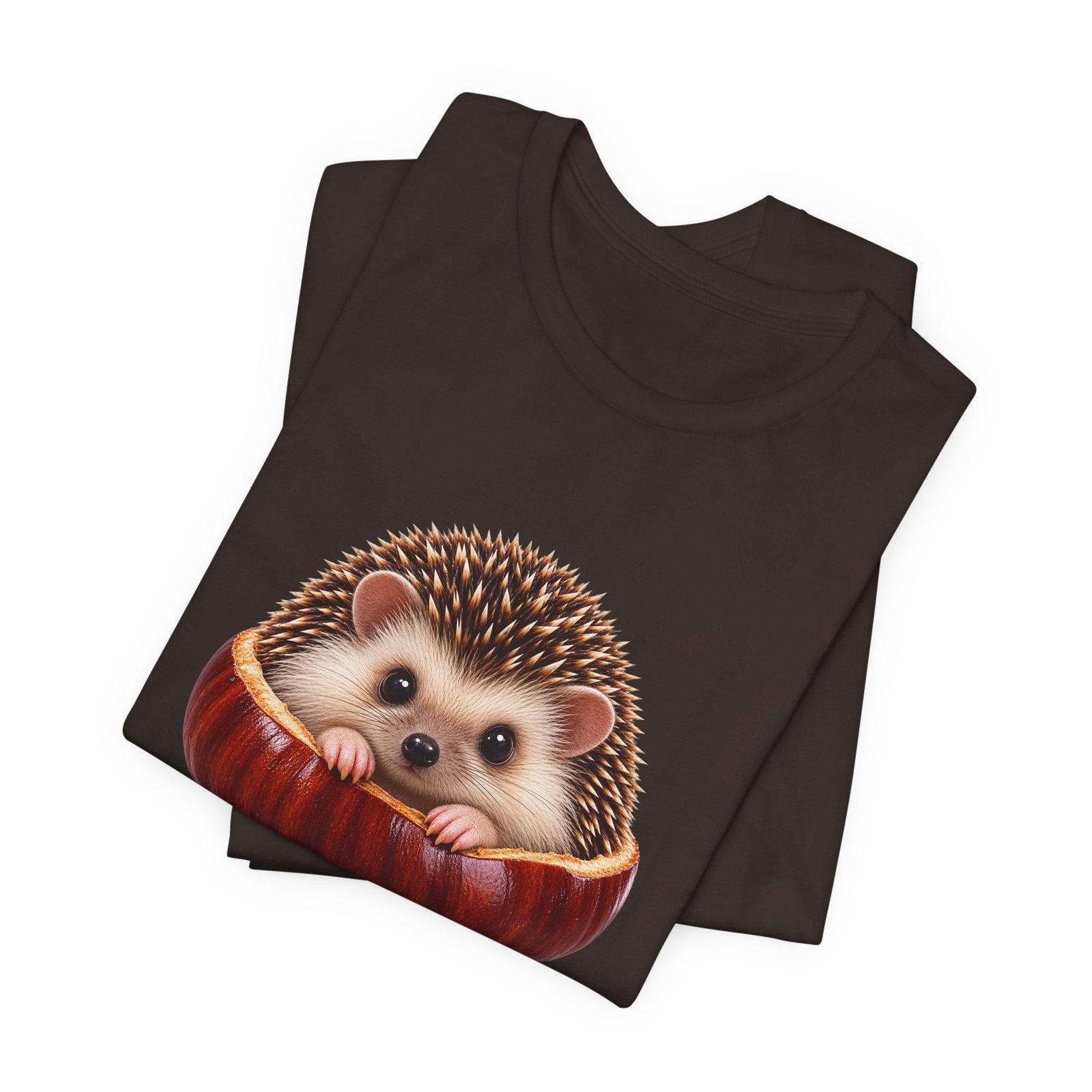 Cute Hedgehog in Chestnut Animal Artwork - Image 11