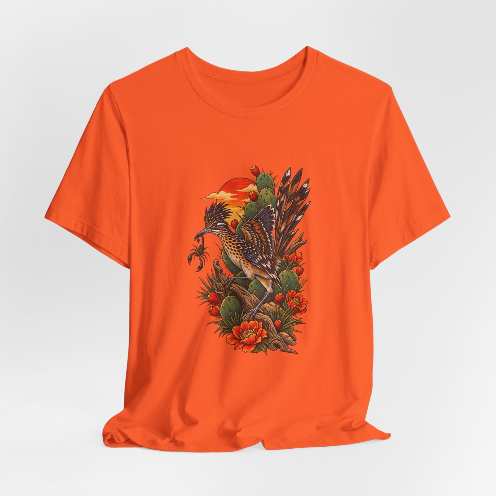 Roadrunner and Scorpion Desert Sunset - Image 8