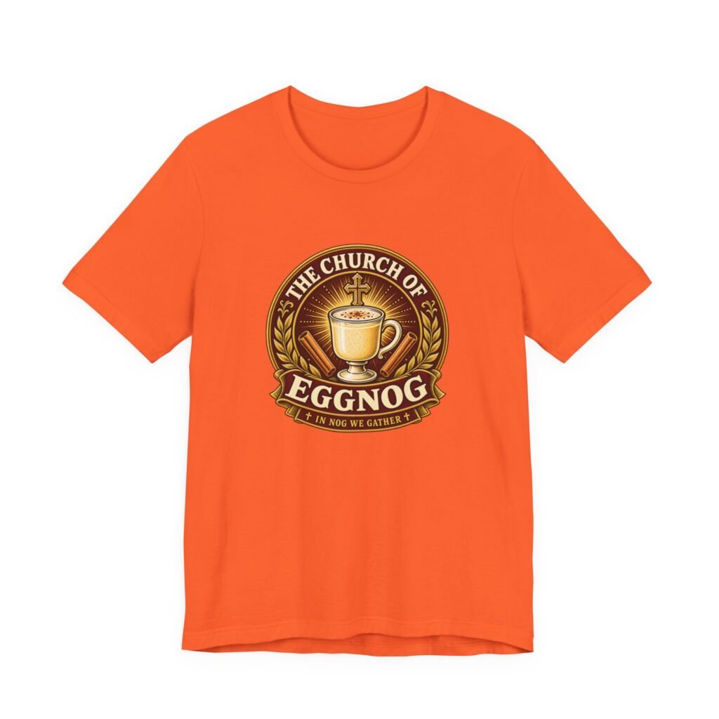 The Church Of Eggnog Graphic Tee