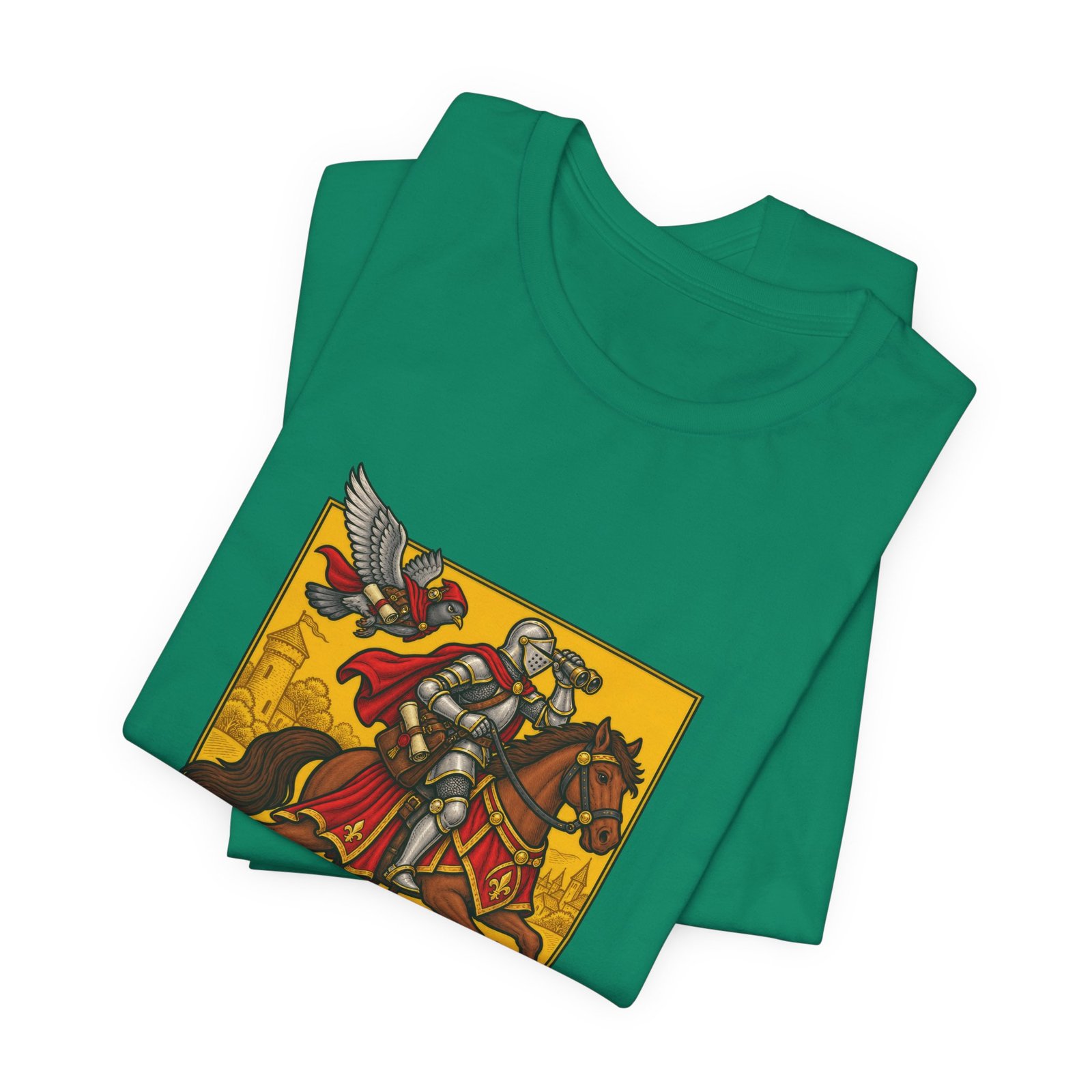 Sir Veillance Pigeon Medieval Knight Binoculars Design - Image 27