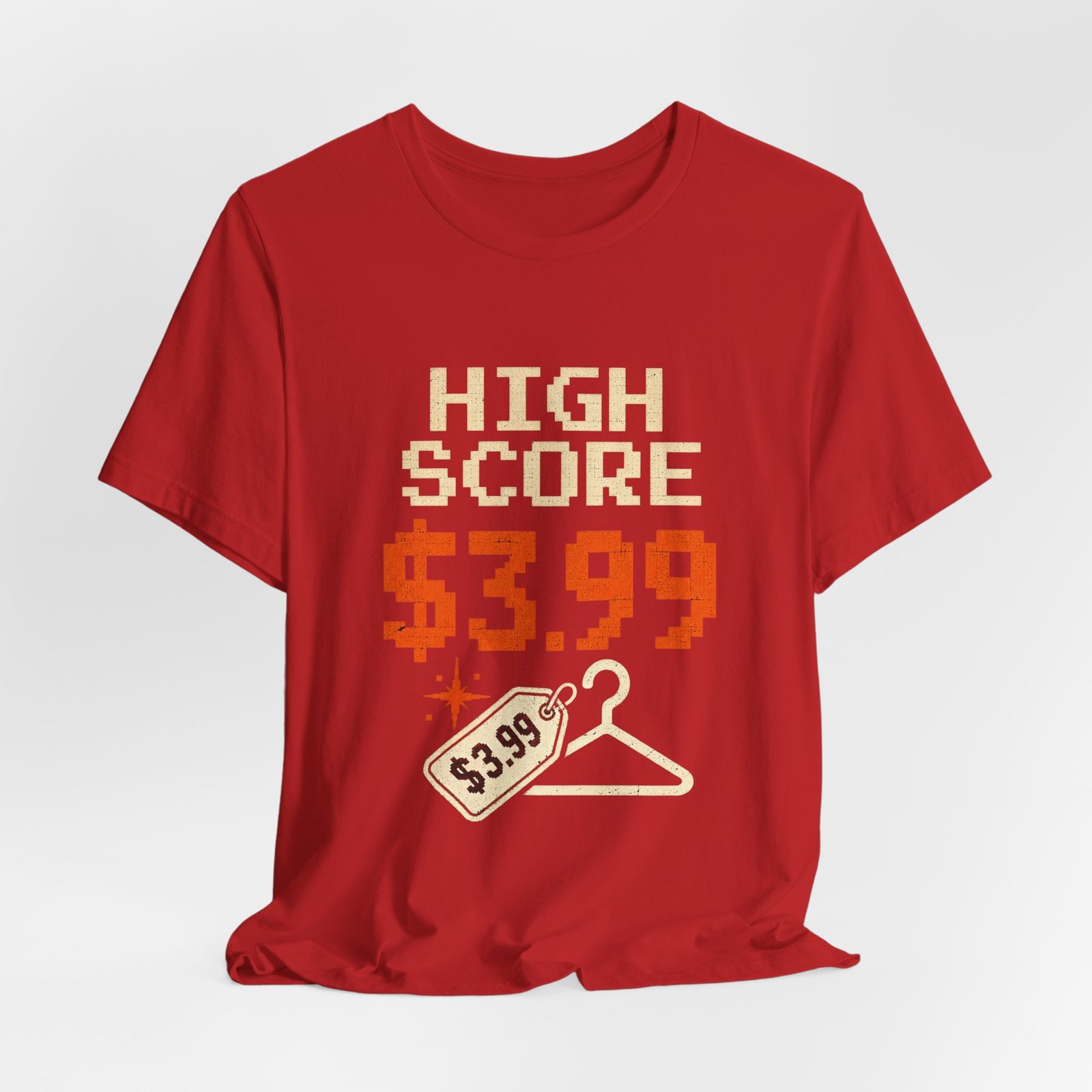 High Score Thrift Bargain Price Humor Graphic Tee - Image 32