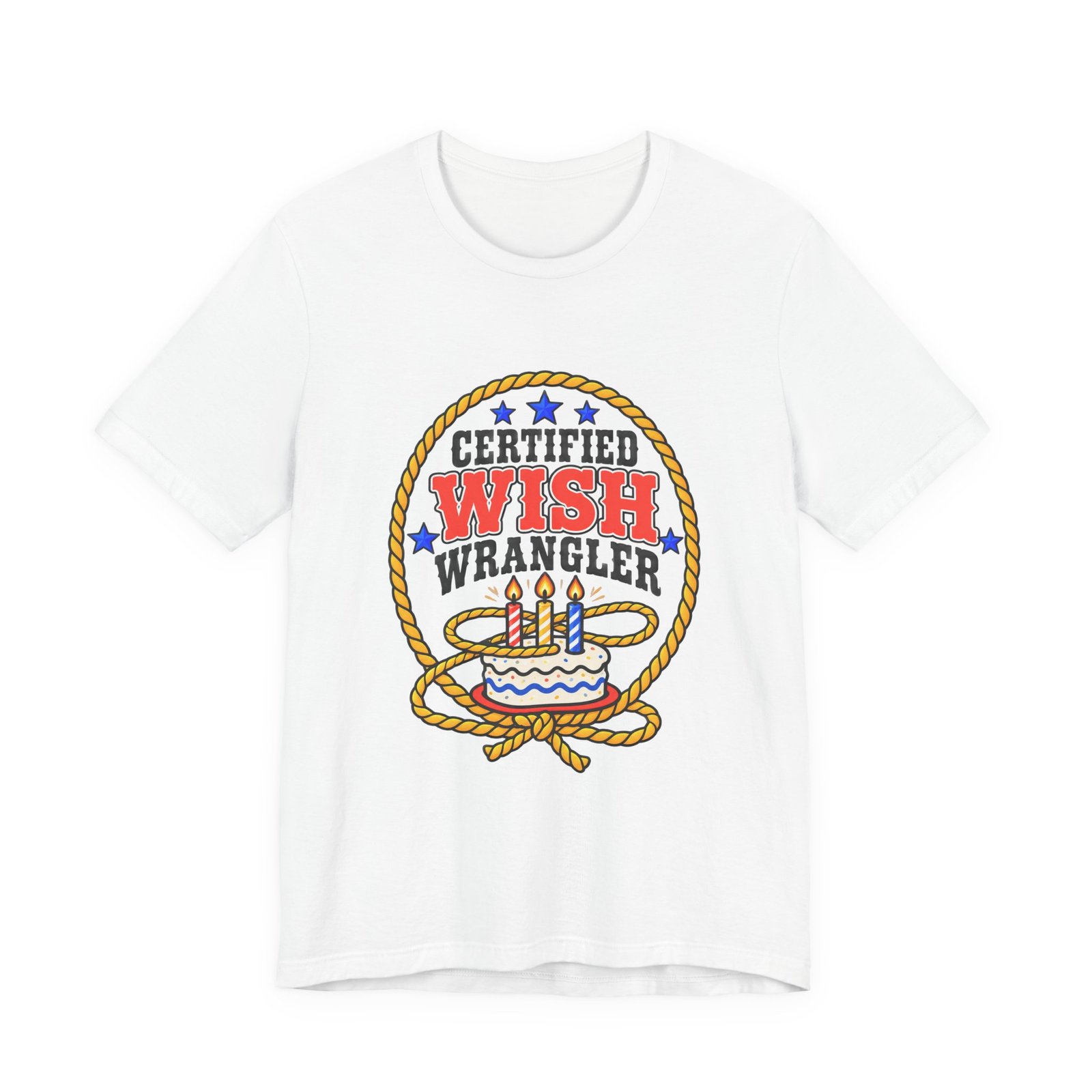 Certified Wish Wrangler Western Birthday Cake Graphic