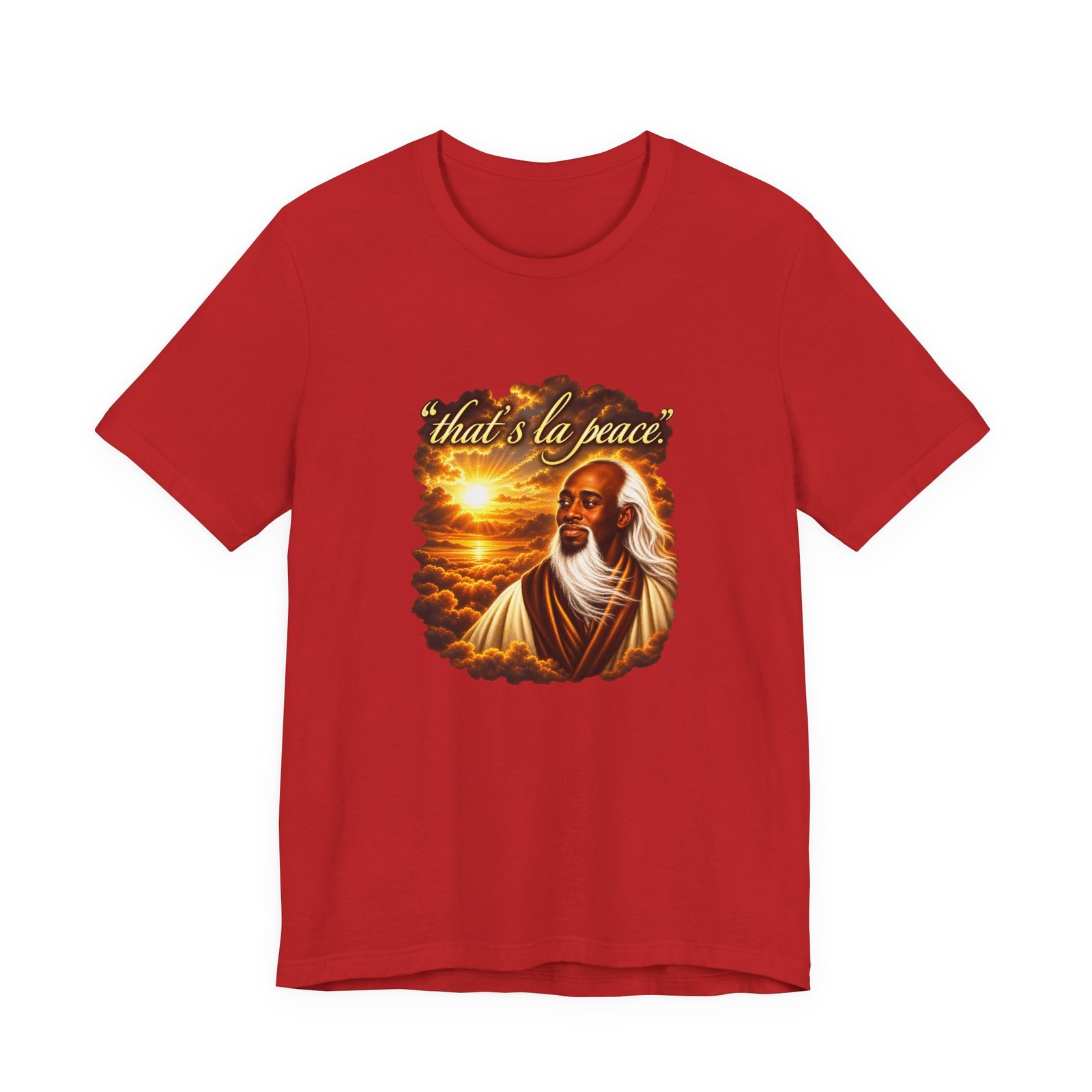 That's La Peace Meme Sunset Elder Graphic Tee - Image 45
