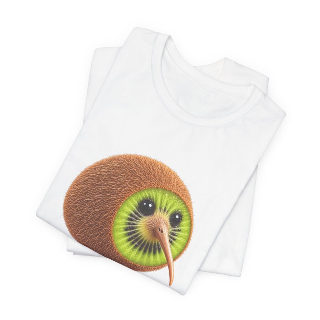 Kiwi Fruit Bird Hybrid Character